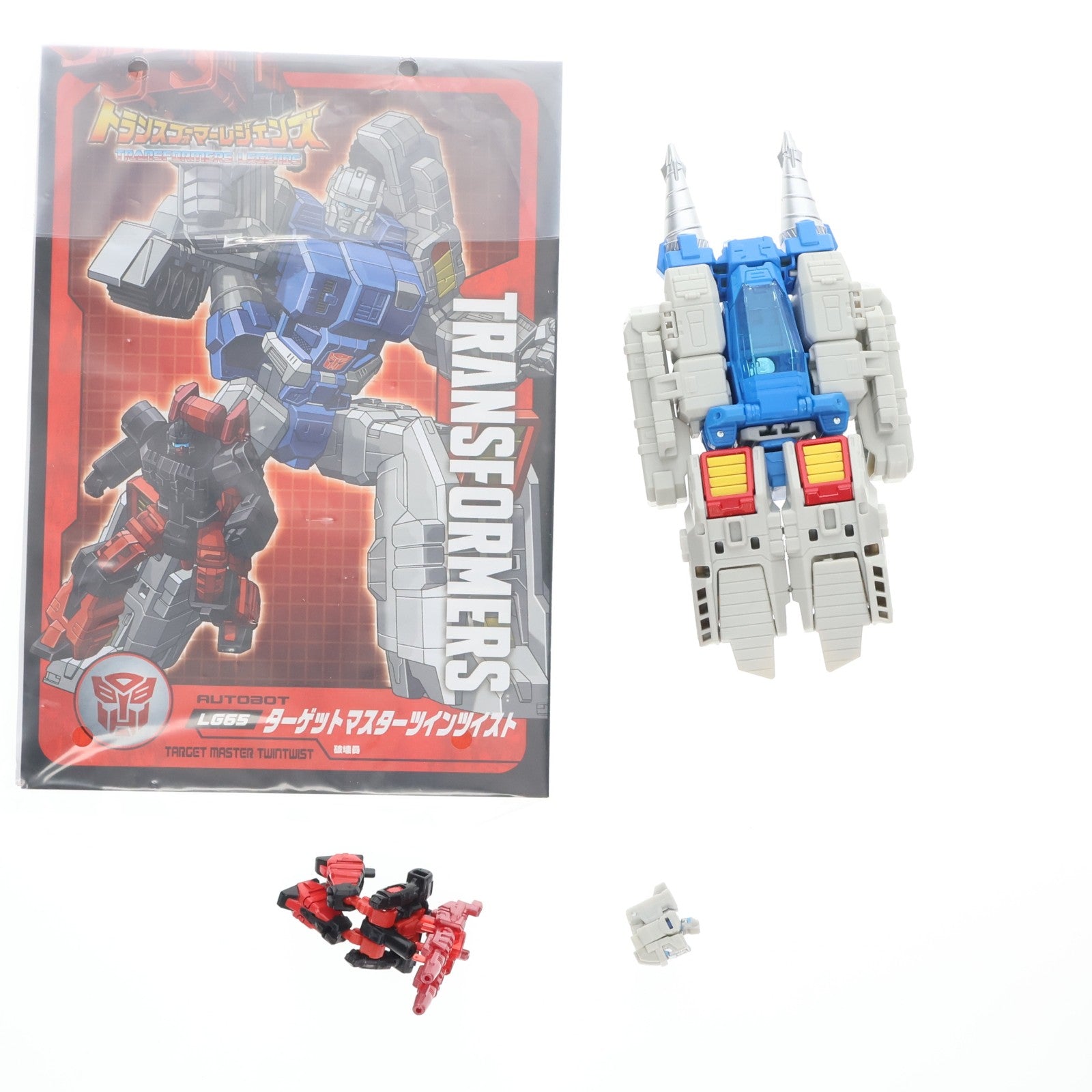 【中古即納】[TOY] トランスフォーマー レジェンズ LG65 ターゲットマスターツインツイスト 完成トイ タカラトミー(20180324)