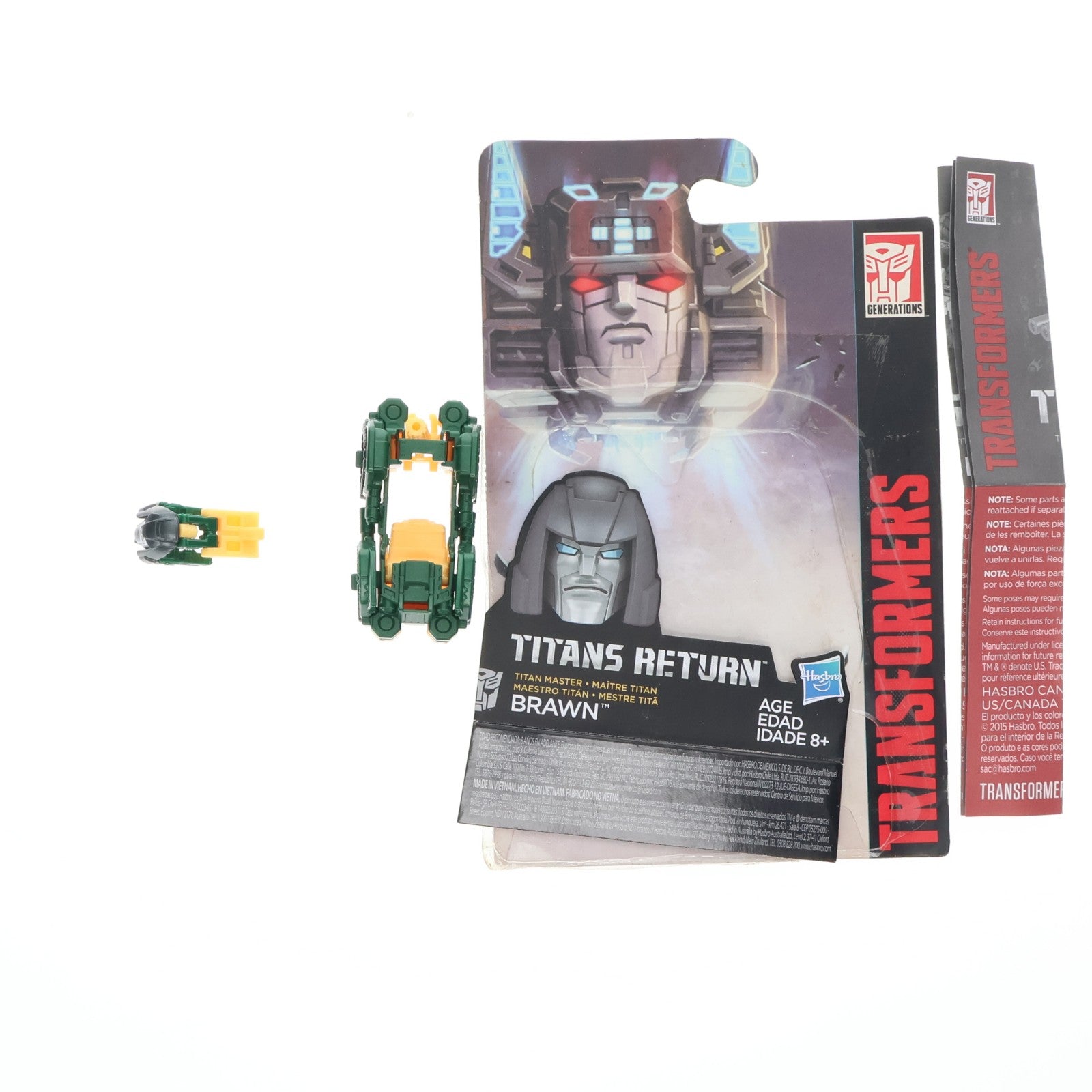 【中古即納】[TOY] トランスフォーマー ジェネレーションズ タイタンズリターン BRAWN(ブローン) TFジェネレーションズ タイタンマスタークラス 完成トイ ハズブロ(20161231)