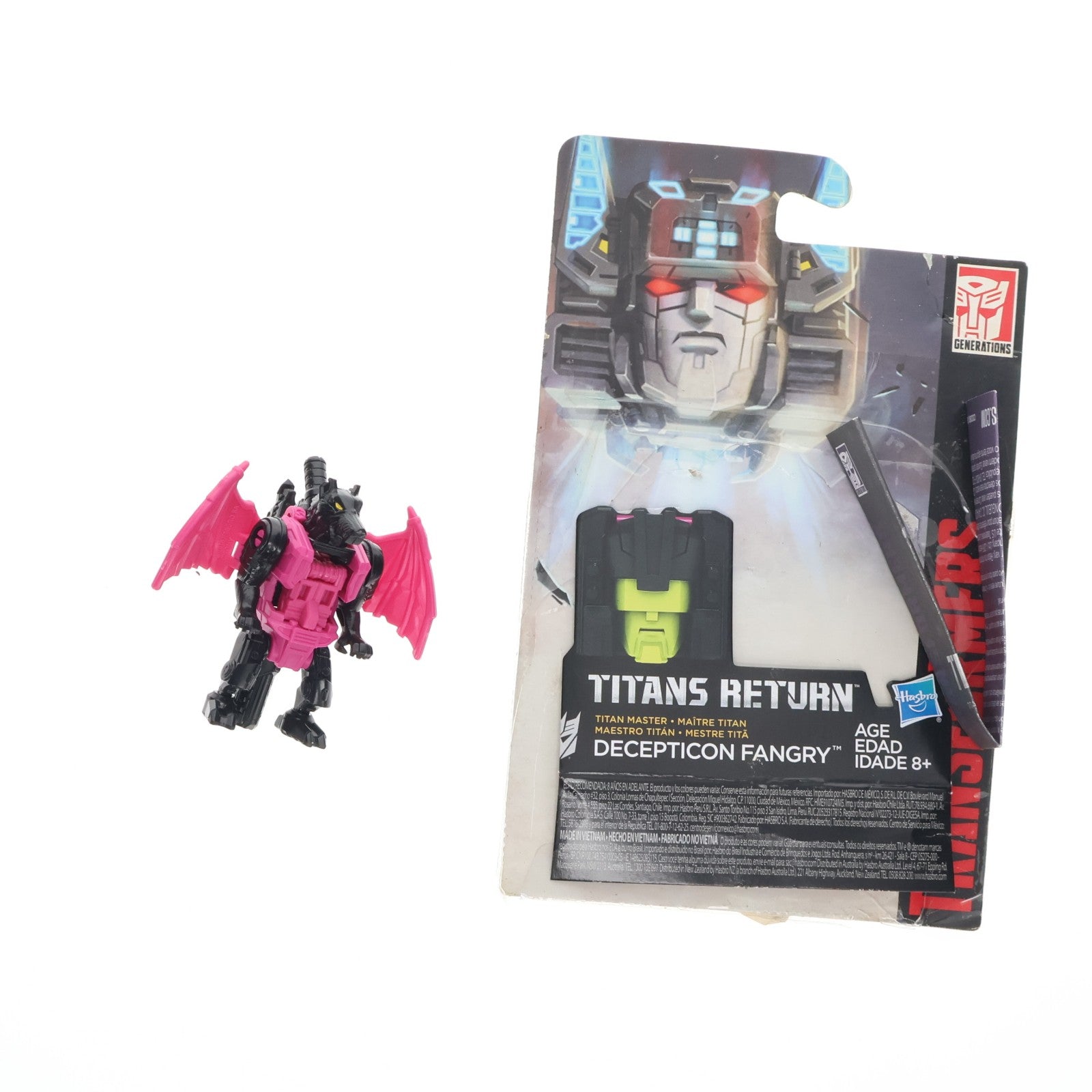 【中古即納】[TOY] トランスフォーマー ジェネレーションズ タイタンズリターン DECEPTICON FANGRY(ディセプティコン・ファングリー) TFジェネレーションズ タイタンマスタークラス 完成トイ ハズブロ(20161231)