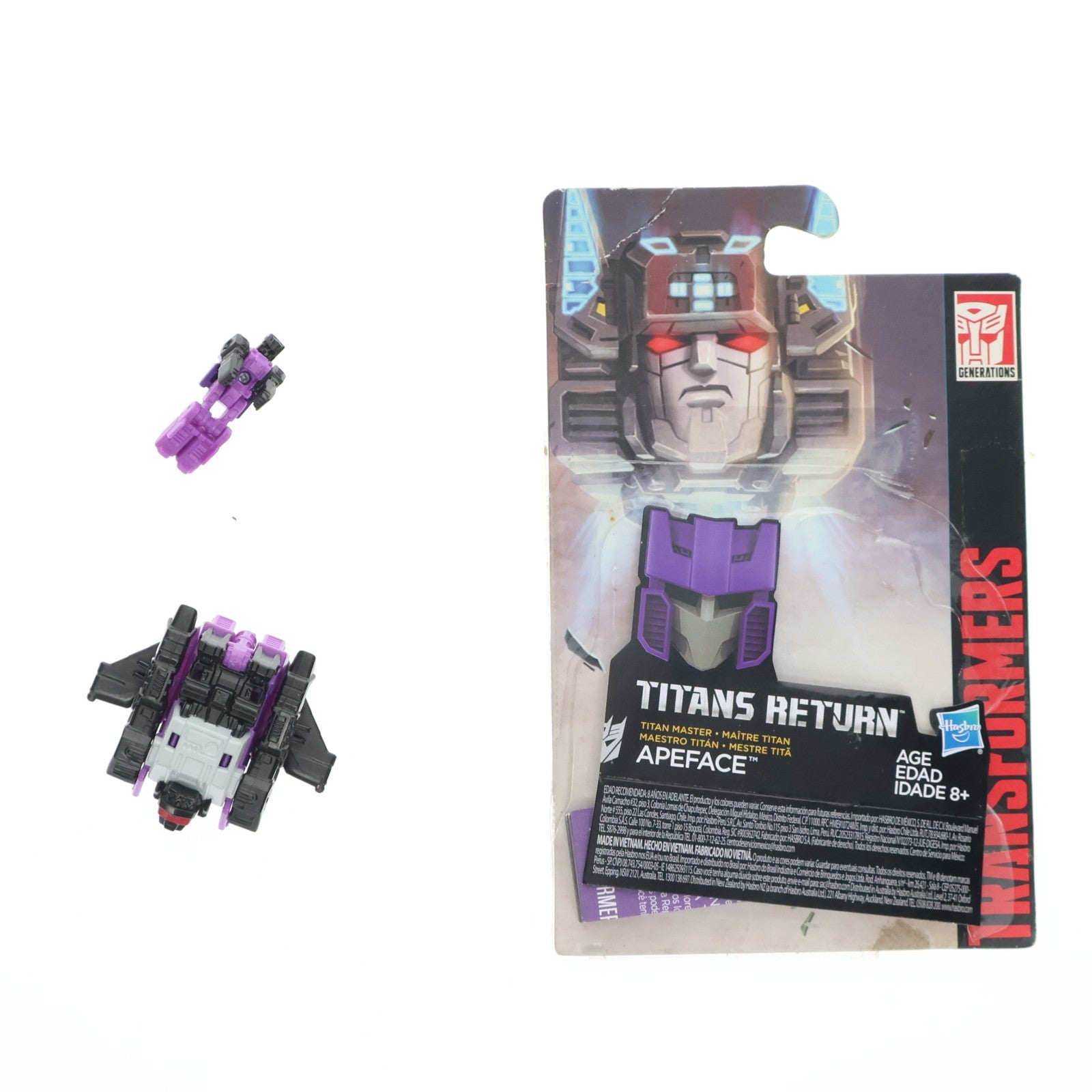 【中古即納】[TOY] トランスフォーマー ジェネレーションズ タイタンズリターン APEFACE(エイプフェイス) TFジェネレーションズ タイタンマスタークラス 完成トイ ハズブロ(20161231)