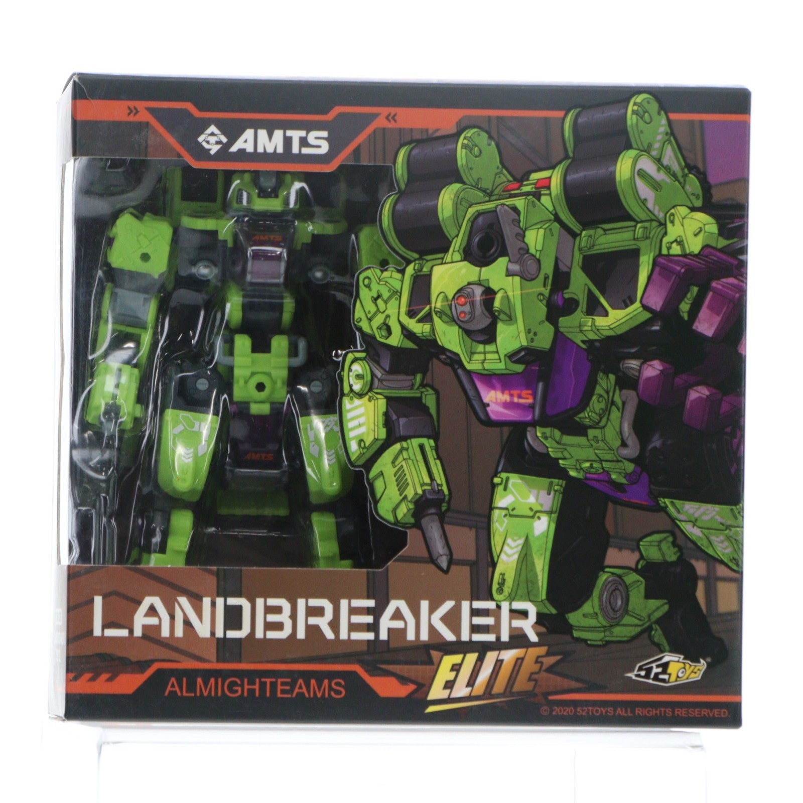 【中古即納】[TOY] MEGABOX(メガボックス) MB-12DE LANDBREAKER Elite(ランドブレーカー エリート) 完成トイ 52Toys(20201211)