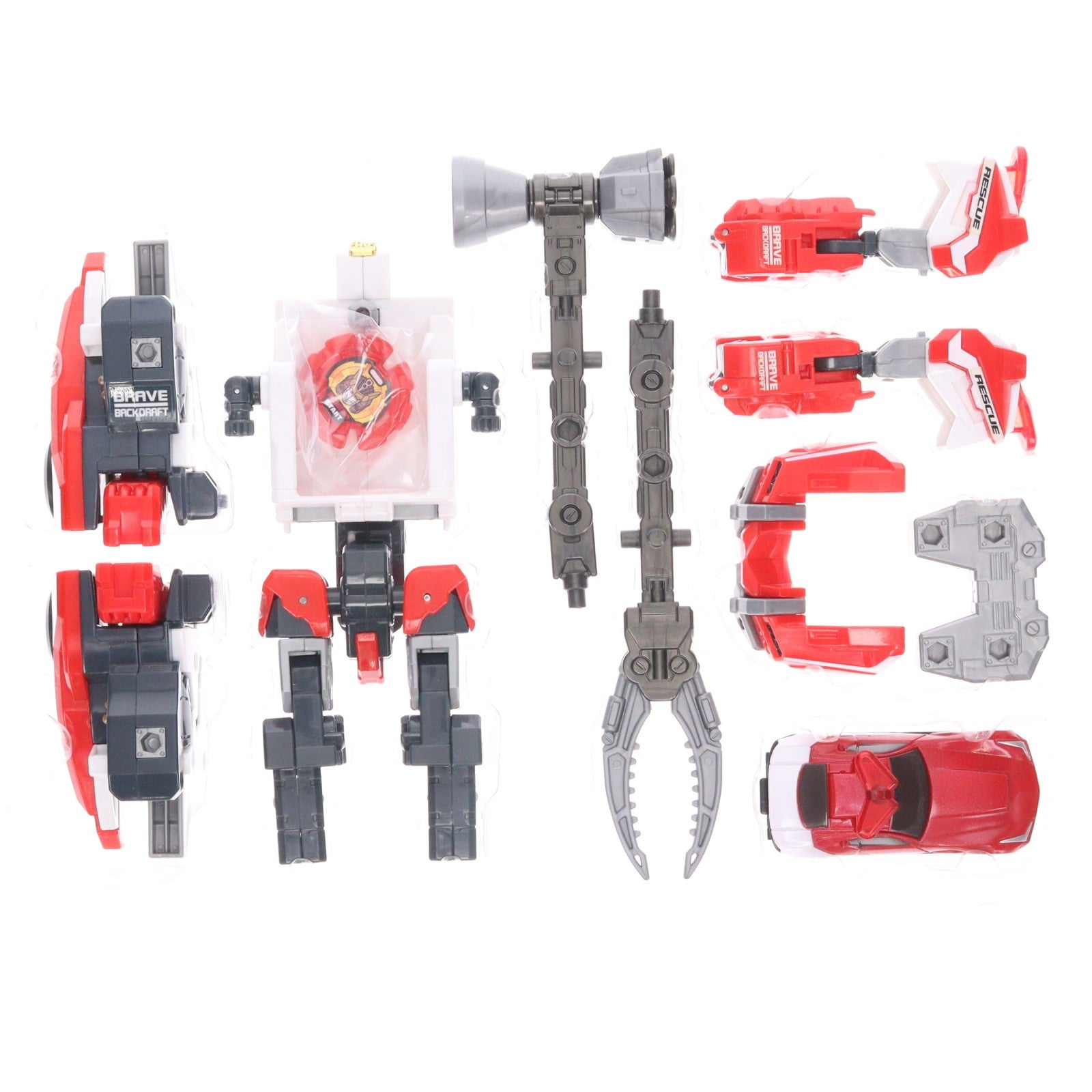 【中古即納】[TOY] ドライブヘッド02 MKII ブレイブバックドラフト トミカハイパーレスキュー ドライブヘッド 機動救急警察 完成トイ タカラトミー(20170916)