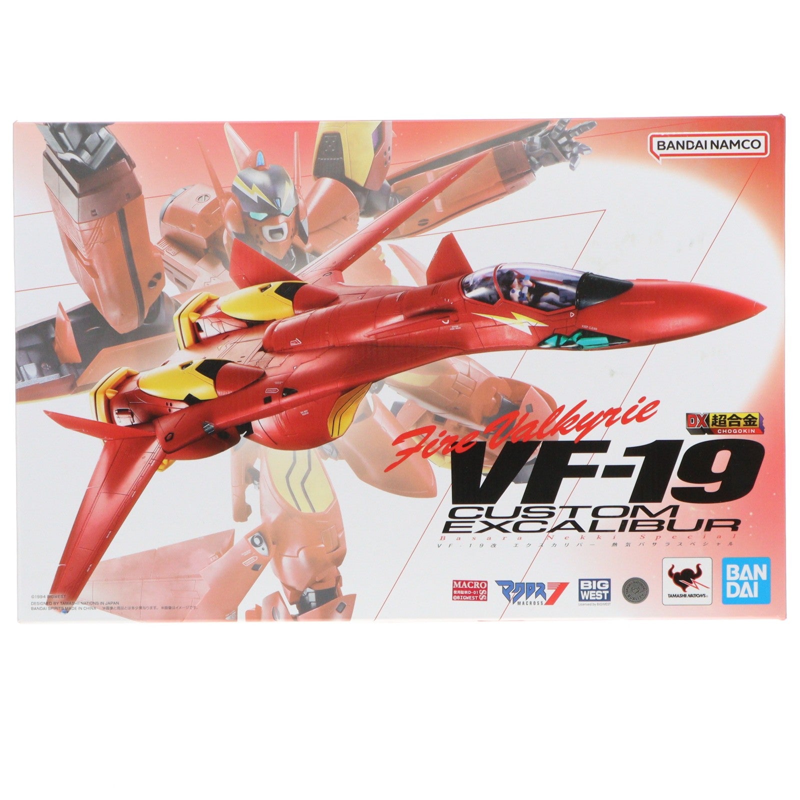 【中古即納】[TOY] DX超合金 VF-19改 エクスカリバー 熱気バサラスペシャル マクロス7 完成トイ バンダイスピリッツ(20251025)