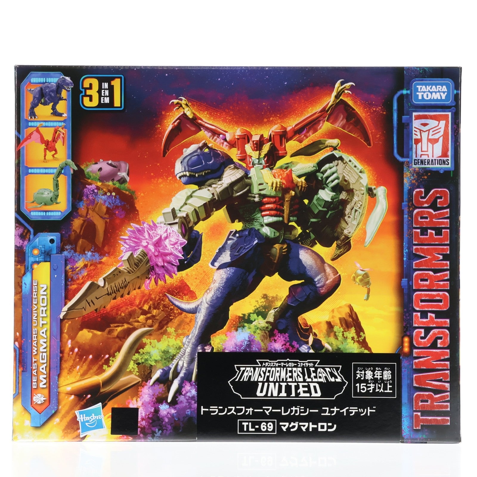 【中古即納】[TOY] トランスフォーマー レガシー ユナイテッド TL-69 マグマトロン ビーストウォーズネオ 超生命体トランスフォーマー 完成トイ タカラトミー(20240629)