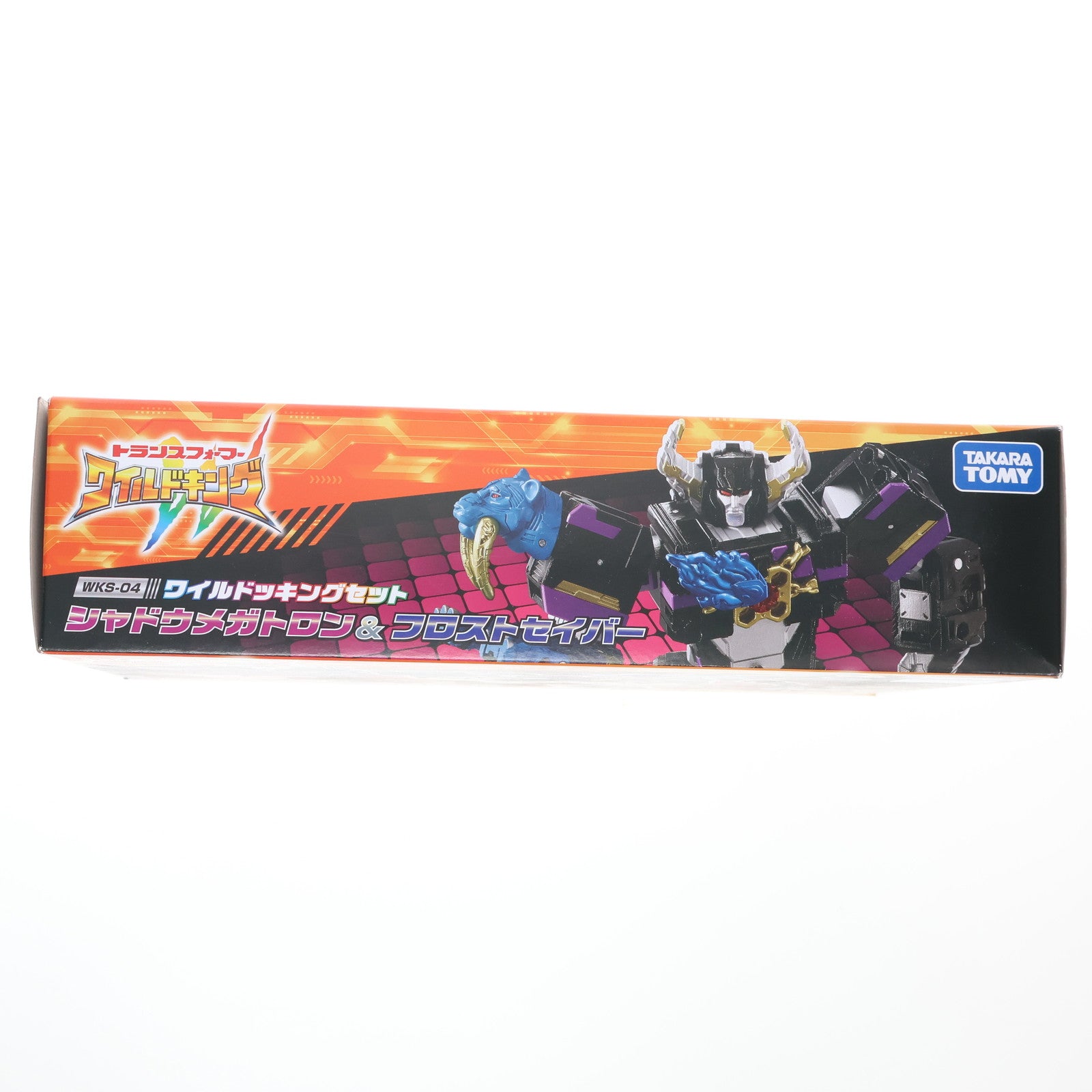【中古即納】[TOY] トランスフォーマー ワイルドキング WKS-04 シャドウメガトロン&フロストセイバー ワイルドッキングセット 完成トイ タカラトミー(20250719)