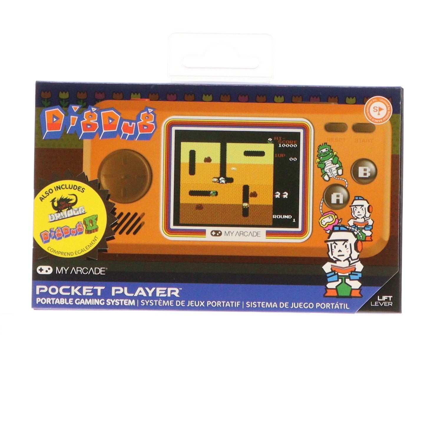 【中古即納】[TOY] ポケットプレイヤー ディグダグ 完成トイ(DGUNL-3243) dreamGEAR(20190809)