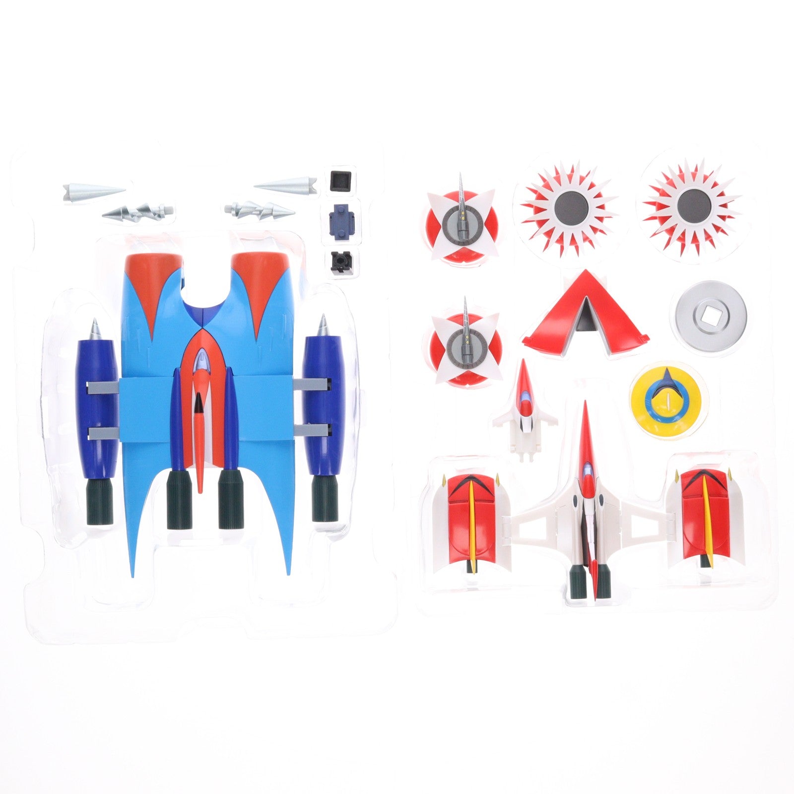 【中古即納】[TOY] 魂ウェブ商店限定 超合金魂 GX-76X3 グレンダイザーD.C.対応 スペイザーフルセット UFOロボ グレンダイザー 完成トイ バンダイスピリッツ(20241025)