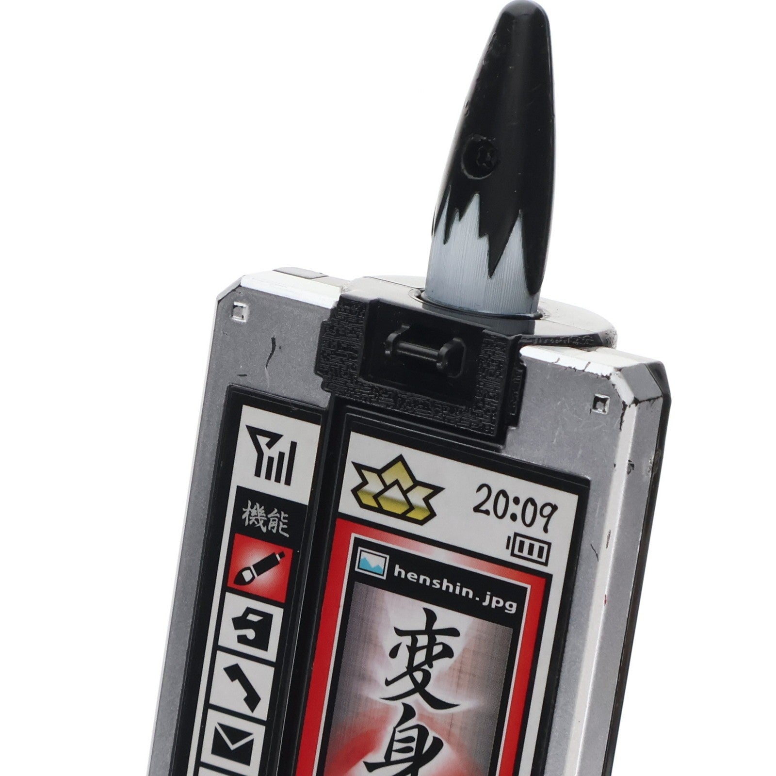 【中古即納】[TOY] 変身携帯 ショドウフォン 侍戦隊シンケンジャー 完成トイ バンダイ(20090214)