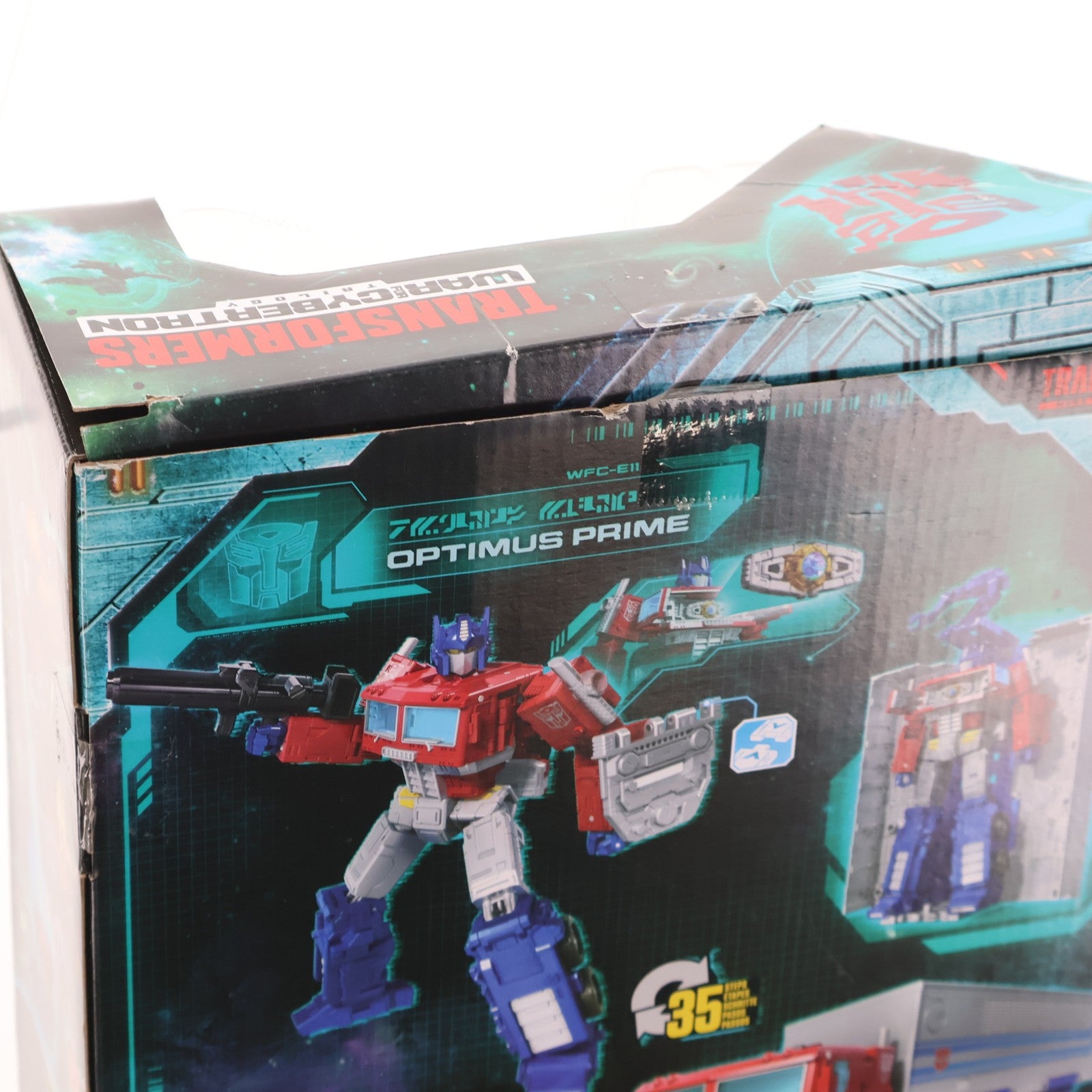【中古即納】[TOY] トランスフォーマー ウォーフォーサイバトロン/アースライズ WFC-E11 OPTIMUS PRIME(オプティマスプライム) TFジェネレーションズ リーダークラス 完成トイ ハズブロ(20201231)