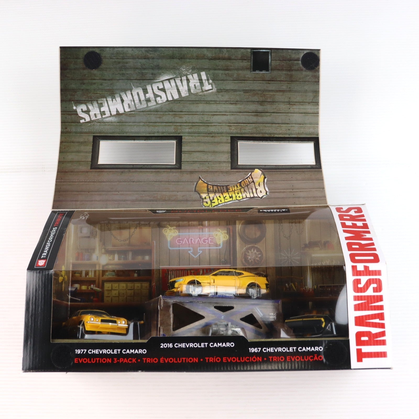 【中古即納】[TOY] Amazon.co.jp限定 TLK-EX バンブルビー エボリューション3パック トランスフォーマー 完成トイ タカラトミー(20170831)