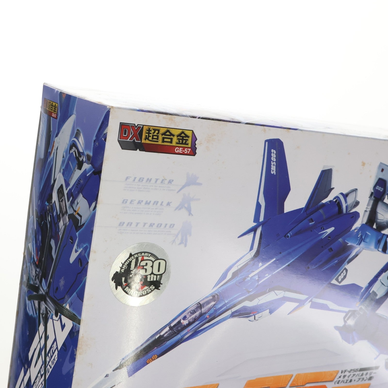 【中古即納】[TOY] DX超合金 VF-25G メサイアバルキリー(ミハエル・ブラン機) リニューアルVer. 劇場版マクロスF(フロンティア) 恋離飛翼～サヨナラノツバサ～ 完成トイ バンダイ(20120929)