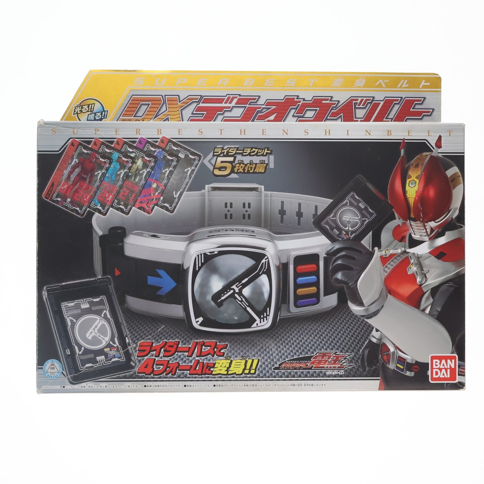 【中古即納】[TOY] SUPER BEST 変身ベルト DXデンオウベルト 仮面ライダー電王 完成トイ バンダイ(20130803)