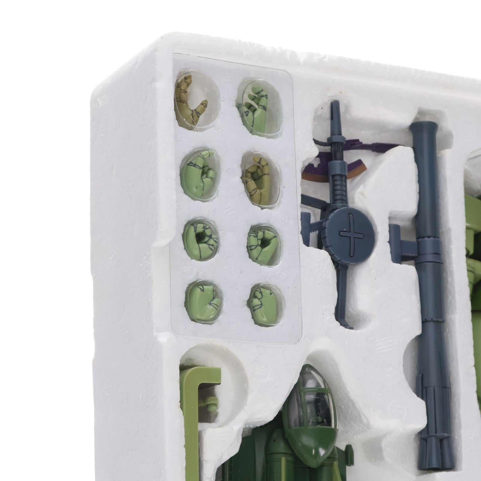 【中古即納】[TOY] 超合金 GD-26 1/144 可動戦士 量産型ザク 機動戦士ガンダム 完成トイ バンダイ(20000331)
