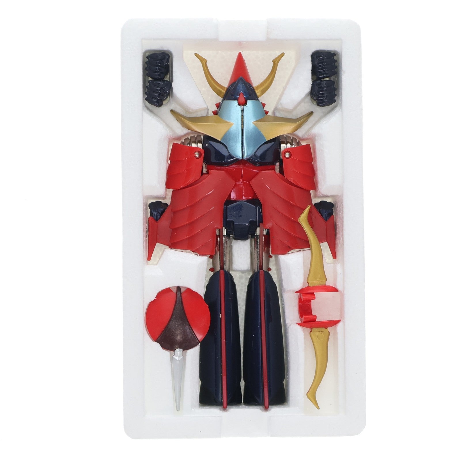 【中古即納】[TOY] 復刻版 超合金 GA-09R DX勇者ライディーン 完成トイ バンダイ(19991231)