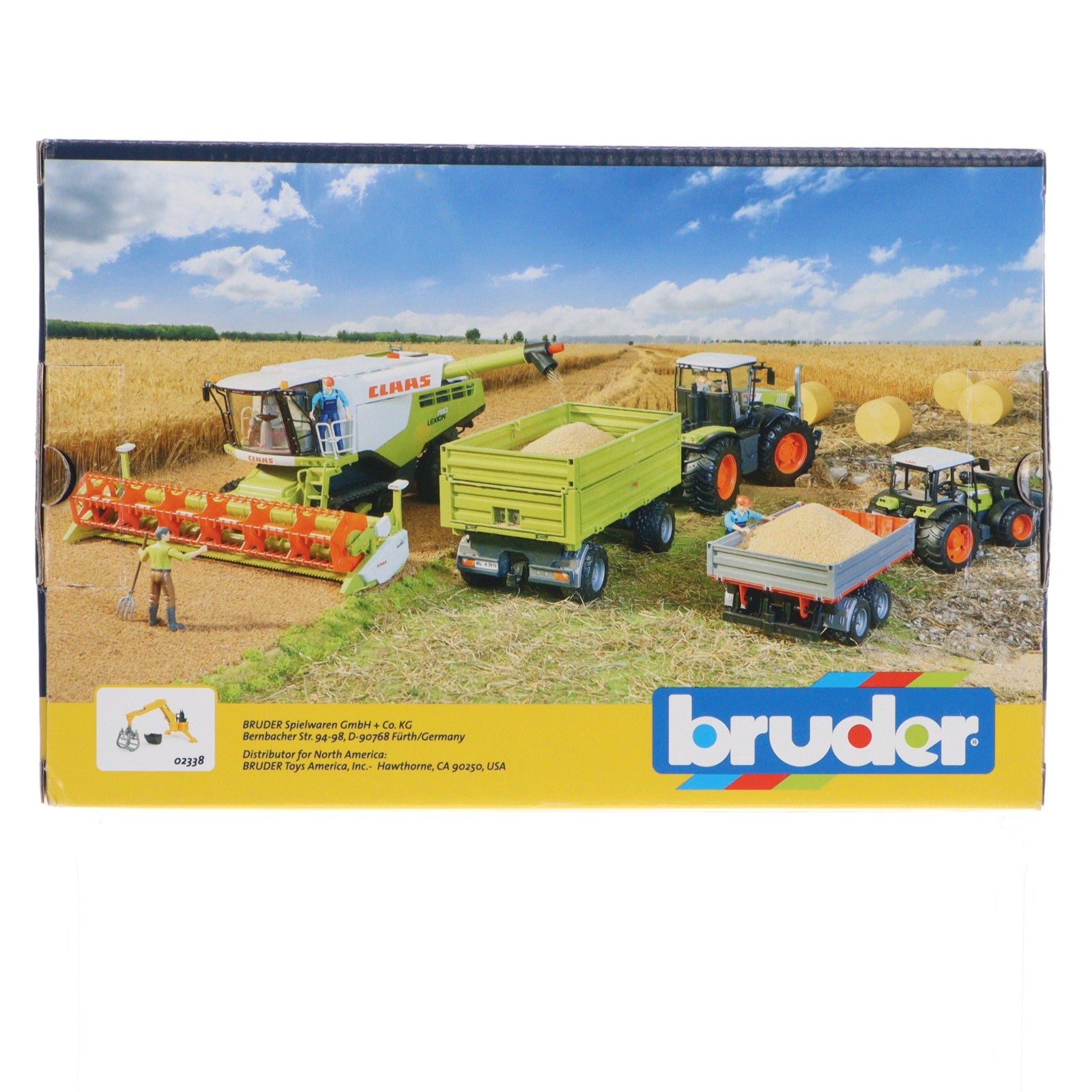 【中古即納】[TOY] プロシリーズコレクション 02449 1/16 AUSA ミニダンパー 完成トイ bruder(ブルーダー)(19991231)