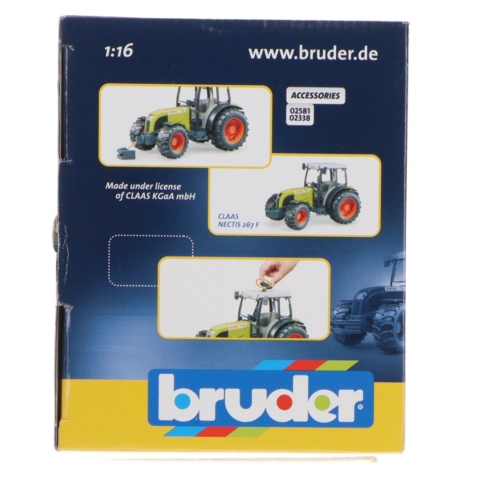【中古即納】[TOY] プロシリーズコレクション 02449 1/16 AUSA ミニダンパー 完成トイ bruder(ブルーダー)(19991231)