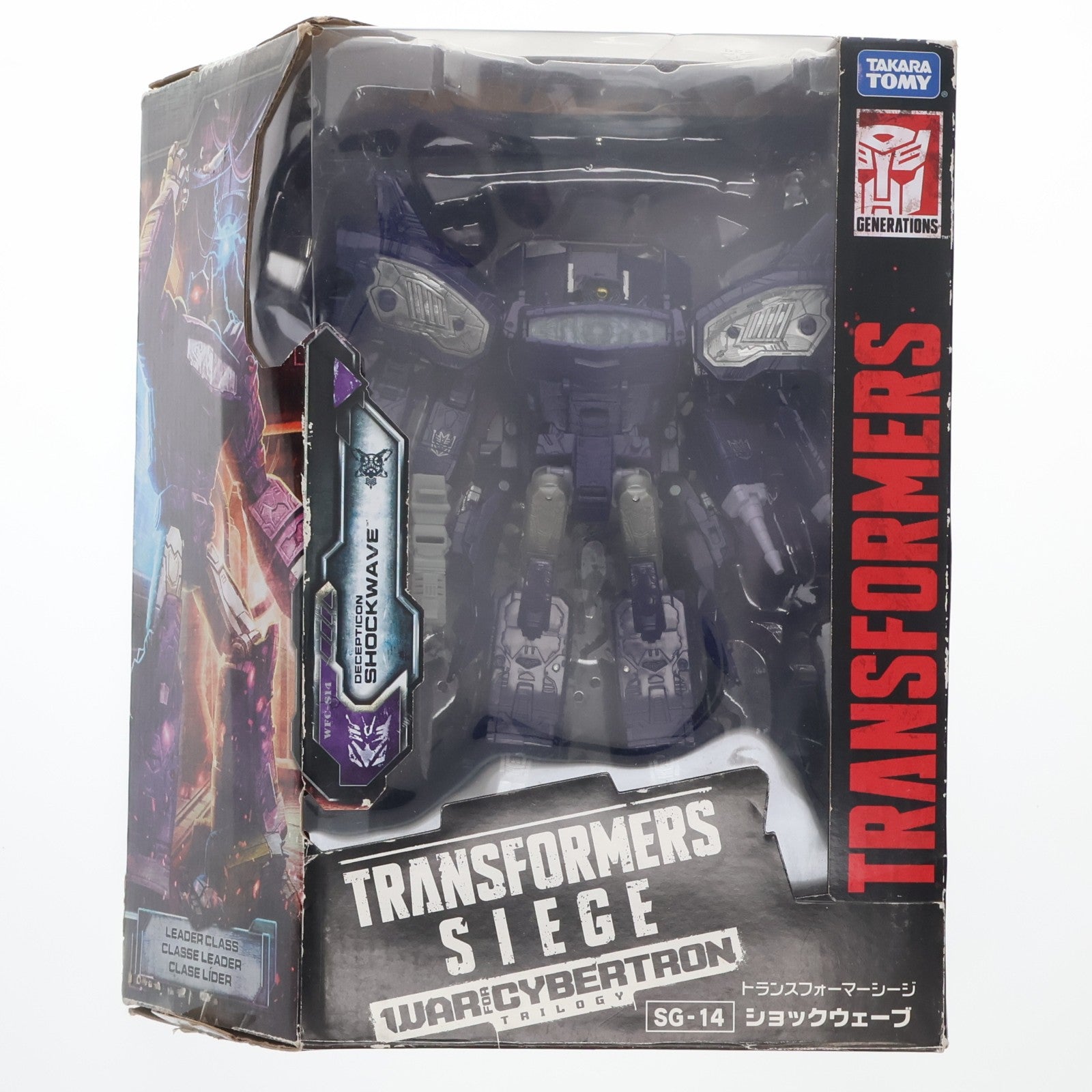 【中古即納】[TOY] トランスフォーマー シージ SG-14 ショックウェーブ 完成トイ タカラトミー(20190323)