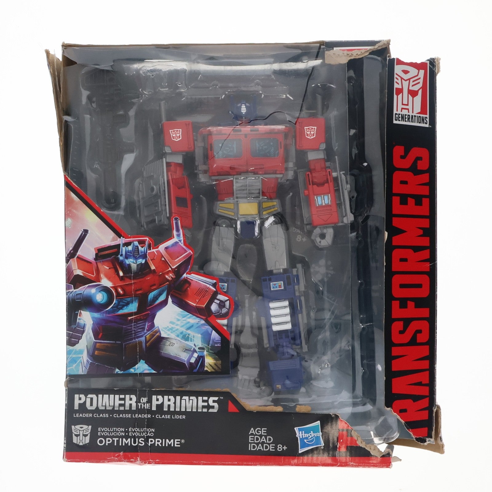 【中古即納】[TOY] Transformers Generations Power of tha Primes OPTIMUS PRIME(トランスフォーマー ジェネレーションズ パワーオブザプライム オプティマスプライム) 完成トイ ハズブロ(20171231)