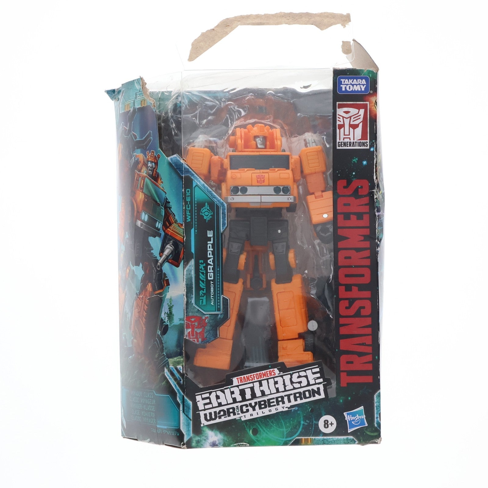 【中古即納】[TOY] トランスフォーマー ウォーフォーサイバトロン/アースライズ WFC-E10 GRAPPLE(グラップル) TFジェネレーションズ ボイジャークラス 完成トイ ハズブロ(20201231)
