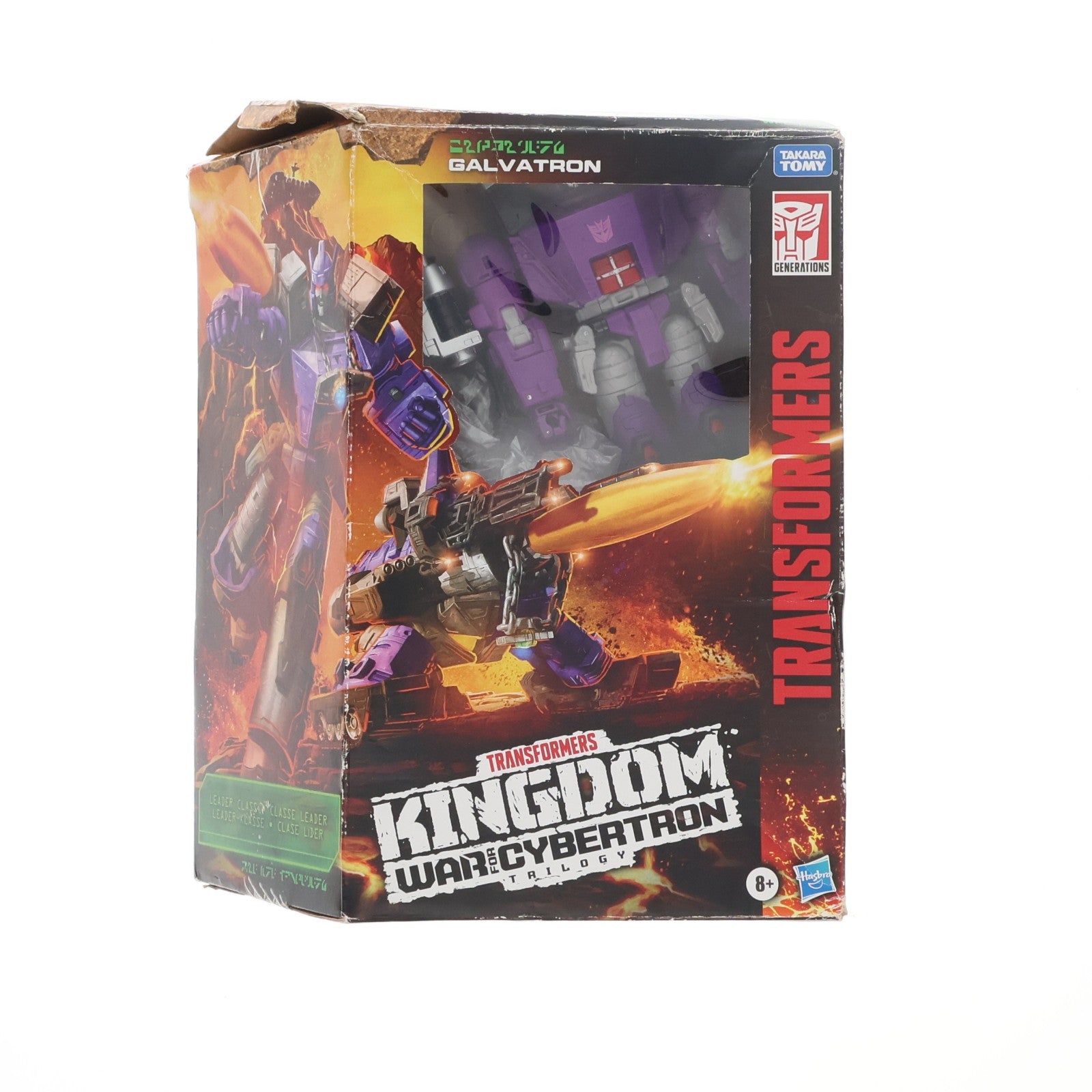 【中古即納】[TOY] トランスフォーマー ウォーフォーサイバトロン/キングダム WFC-K28 GALVATRON(ガルバトロン) TFジェネレーションズ リーダークラス 完成トイ ハズブロ(20210930)