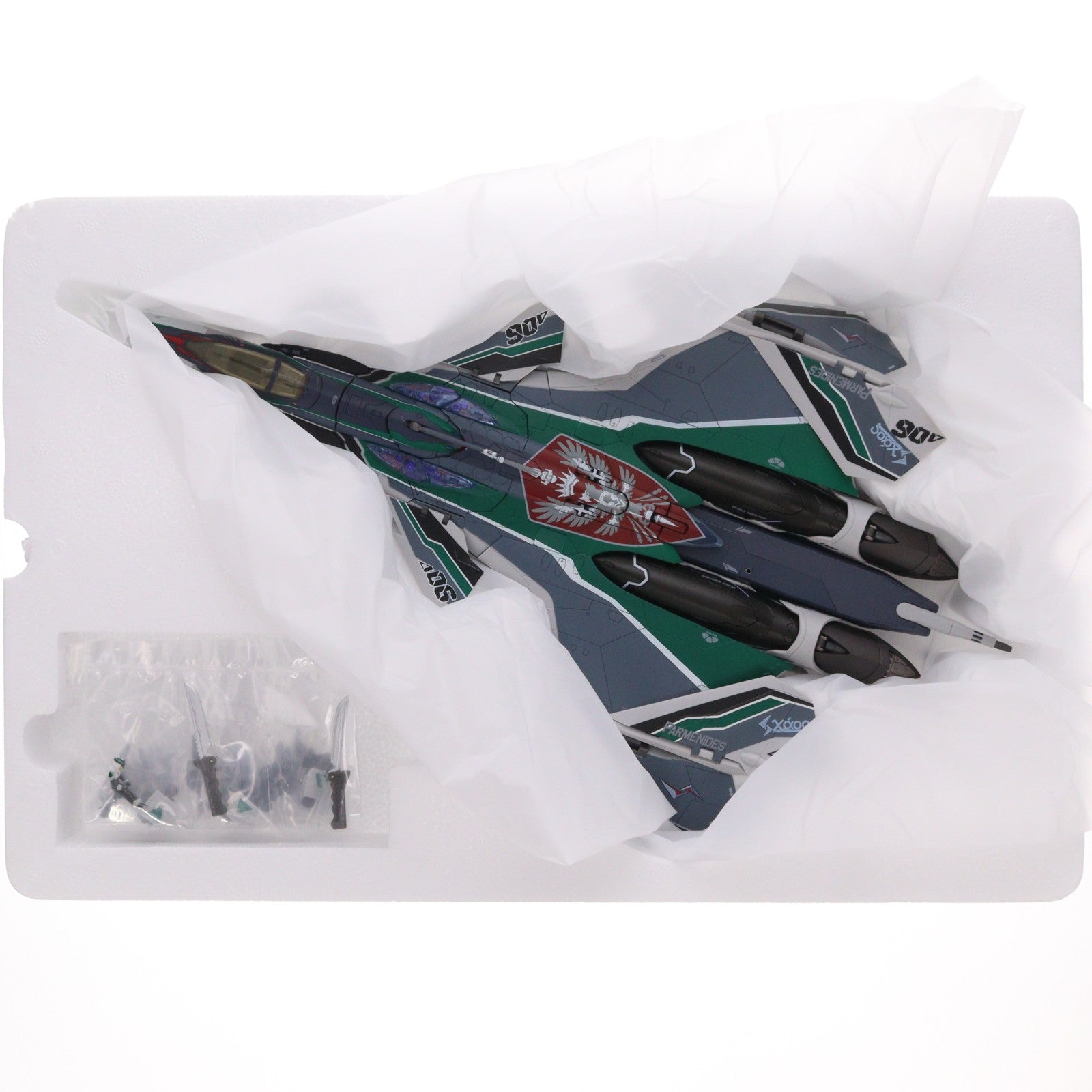 【中古即納】[TOY] 魂ウェブ商店限定 DX超合金 劇場版 VF-31AX カイロスプラス(ボーグ・コンファールト機) 劇場版マクロスΔ(デルタ) 絶対LIVE!!!!!! 完成トイ バンダイスピリッツ(20220731)