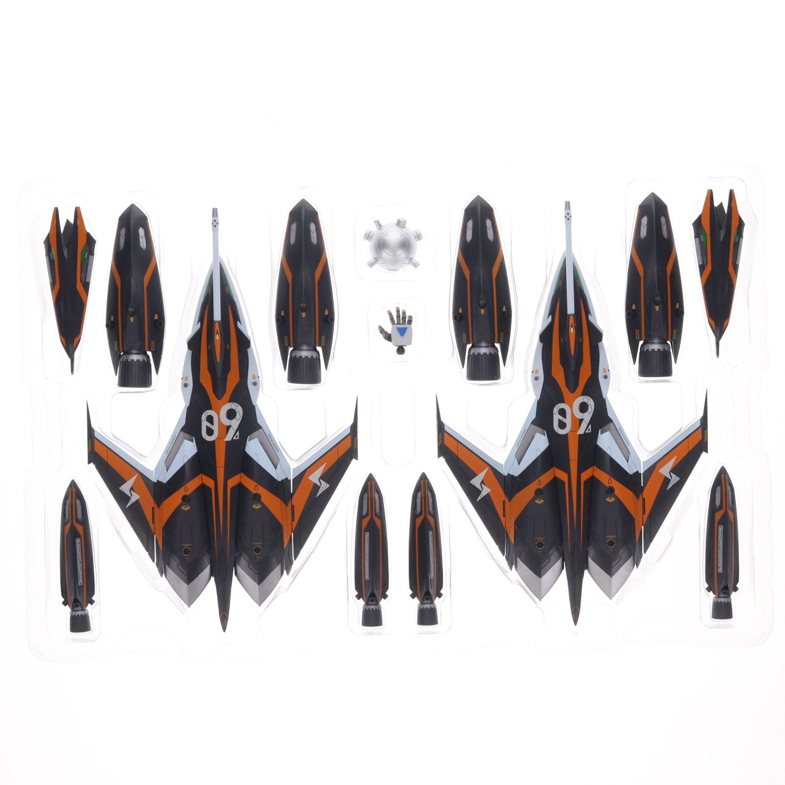 【中古即納】[TOY] 魂ウェブ商店限定 DX超合金 VF-31AX カイロスプラス(ハヤテ・インメルマン機)対応 スーパーゴーストセット 劇場版マクロスΔ(デルタ) 絶対LIVE!!!!!! 完成トイ バンダイスピリッツ(20230531)