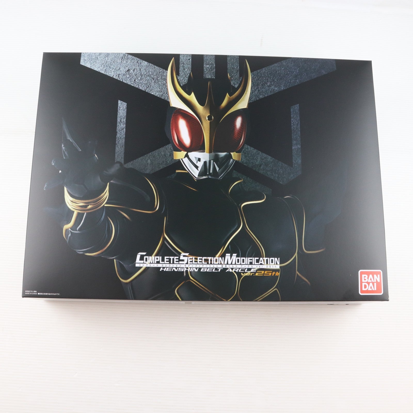 【中古即納】[TOY] プレミアムバンダイ限定 コンプリートセレクションモディフィケーション CSM 変身ベルト アークルver.25th 仮面ライダークウガ 完成トイ バンダイ(20260228)