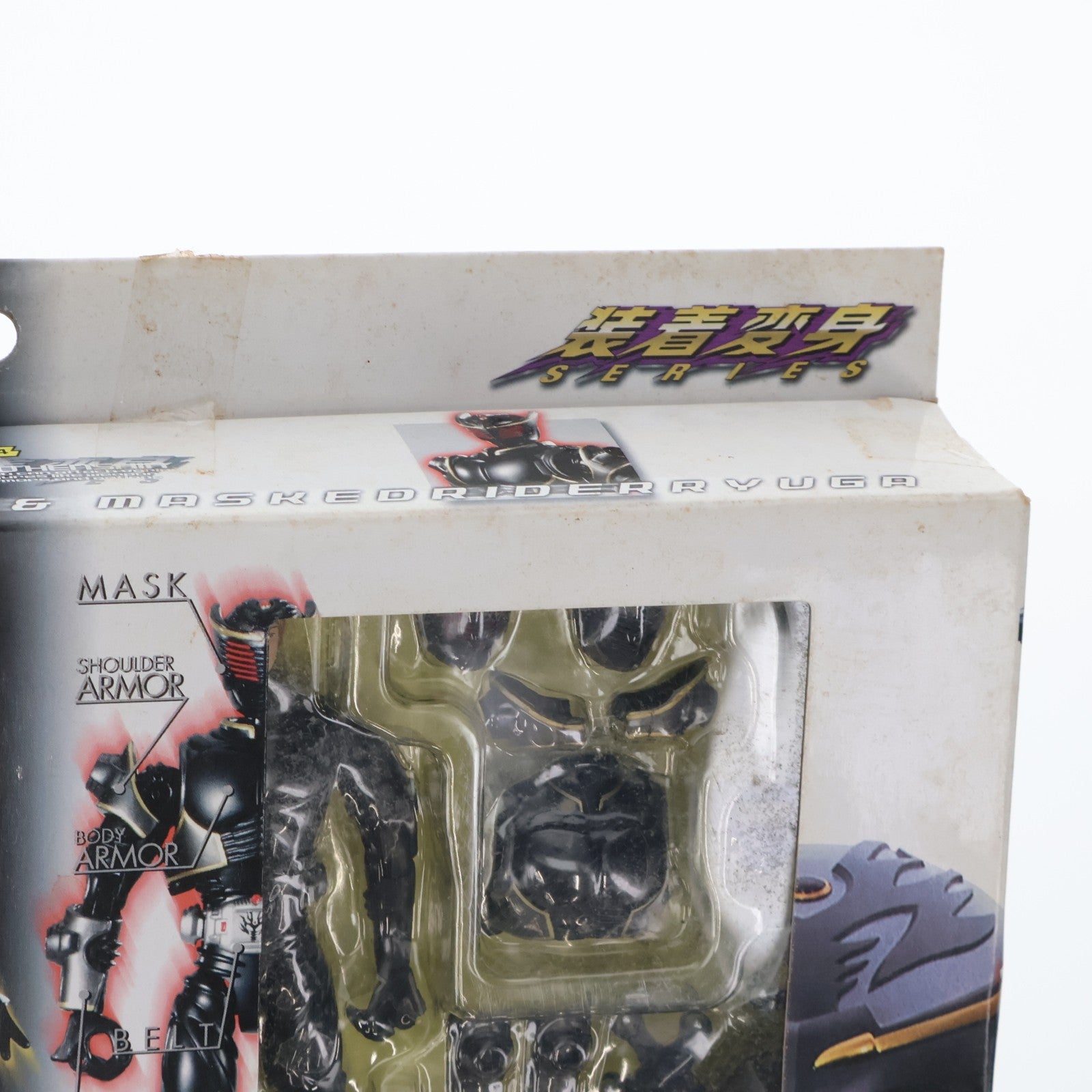 【中古即納】[TOY] 超合金 GD-94 装着変身 仮面ライダーファム&仮面ライダーリュウガ 仮面ライダー龍騎 完成トイ バンダイ(20051231)
