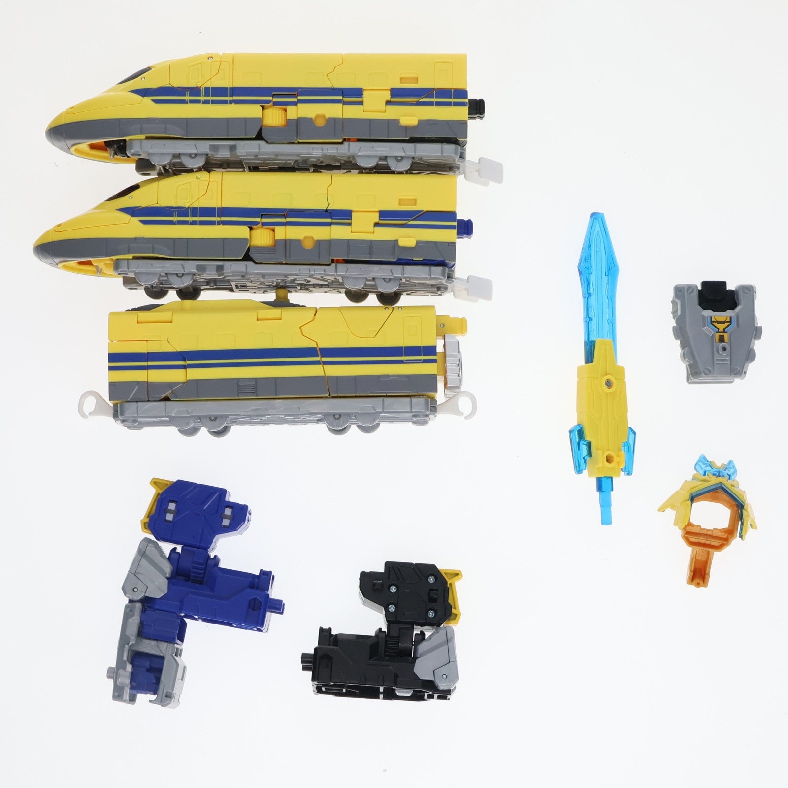 【中古即納】[TOY] プラレール ドクターイエロー 新幹線変形ロボ シンカリオンCW(チェンジ ザ ワールド) 完成トイ タカラトミー(20241102)