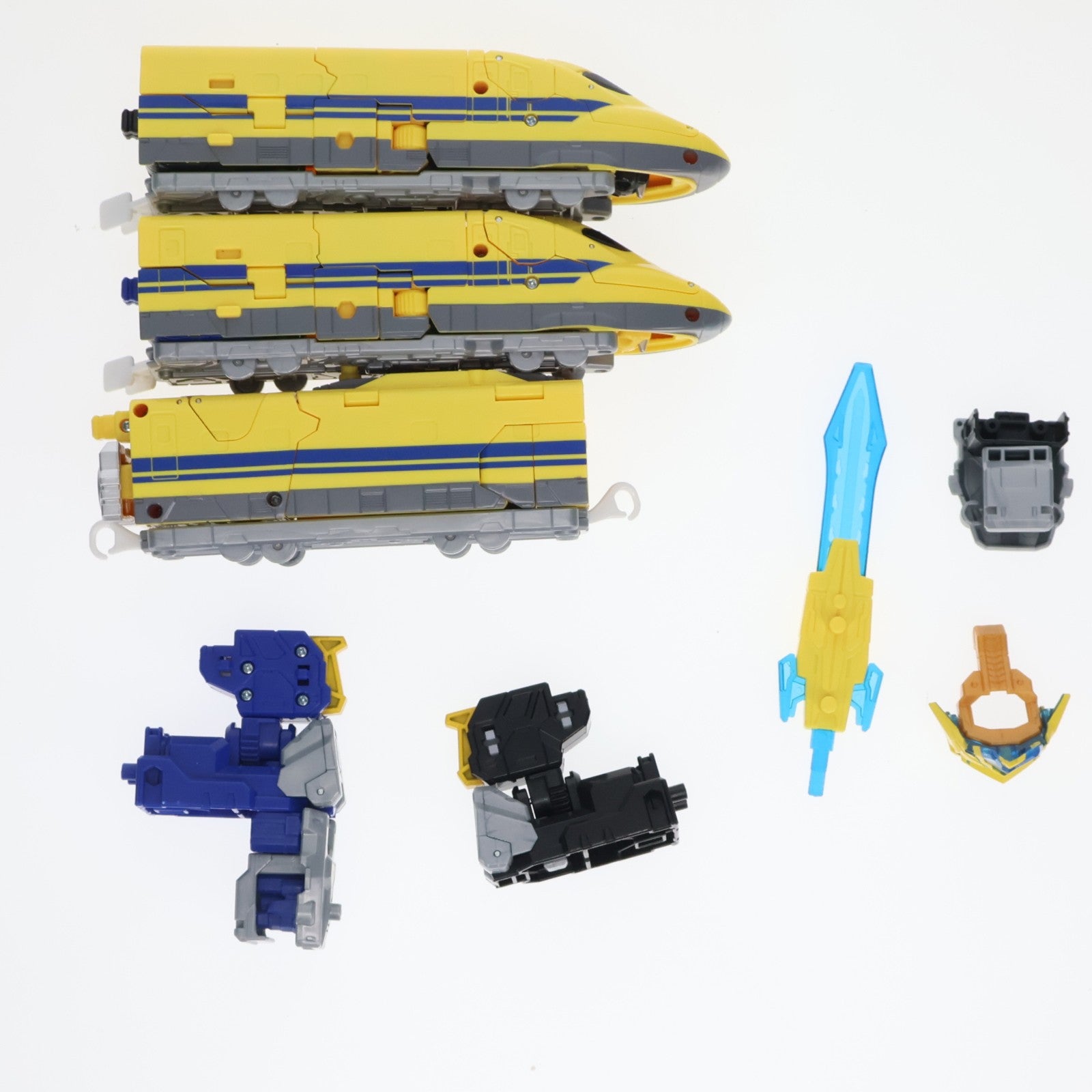 【中古即納】[TOY] プラレール ドクターイエロー 新幹線変形ロボ シンカリオンCW(チェンジ ザ ワールド) 完成トイ タカラトミー(20241102)