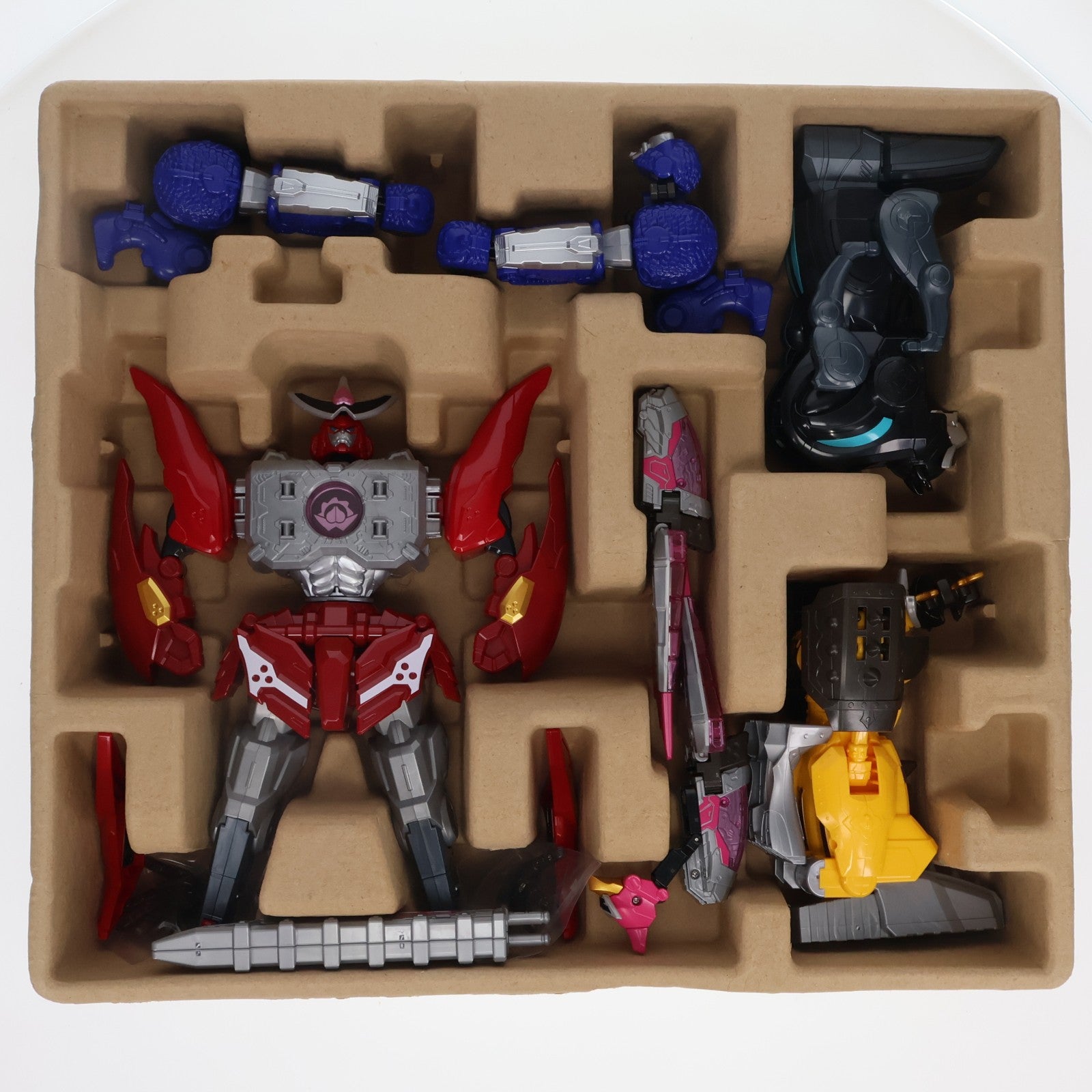 【中古即納】[TOY] プレミアムバンダイ限定 DXドンオニタイジン お祝いの巻! 暴太郎戦隊ドンブラザーズ 完成トイ バンダイ(20251225)