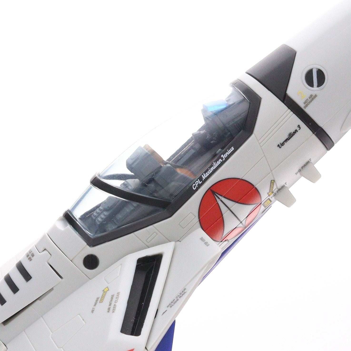 【中古即納】[TOY] DX超合金 VF-1A バルキリー(マクシミリアン・ジーナス機) 超時空要塞マクロス 完成トイ バンダイスピリッツ(20190921)