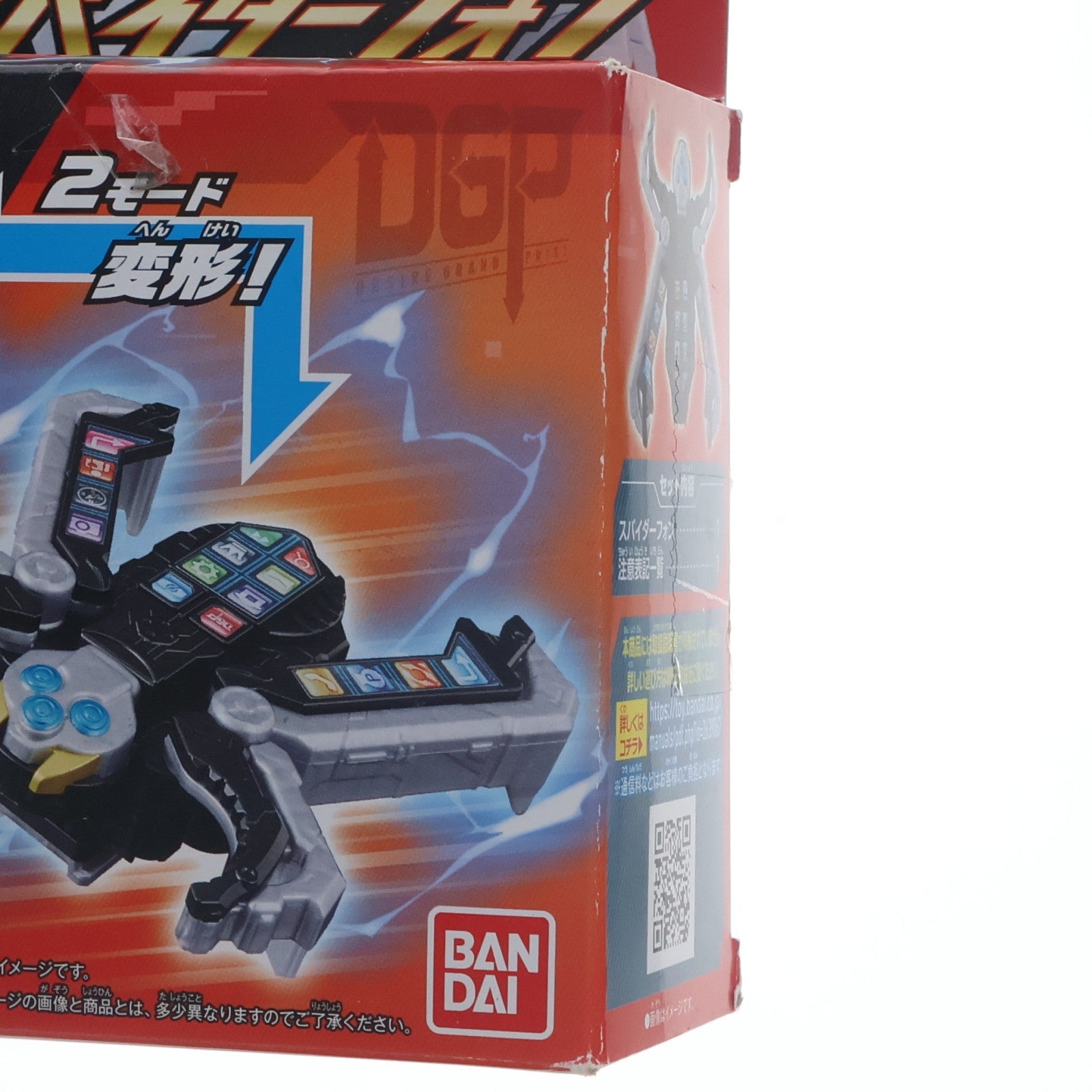 【中古即納】[TOY] DXスパイダーフォン 仮面ライダーギーツ 完成トイ バンダイ(20221029)