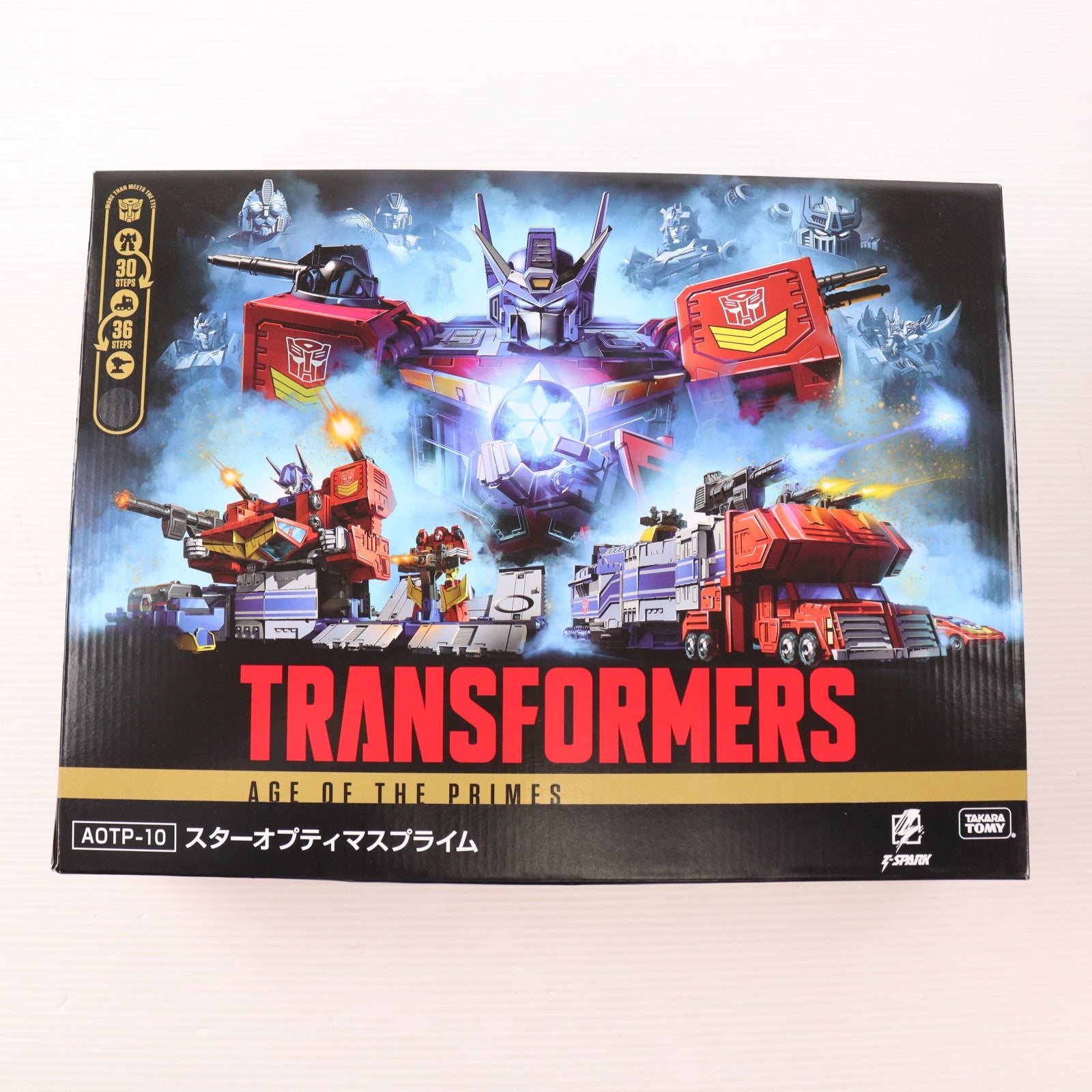 【中古即納】[TOY] T-SPARK トランスフォーマー エイジ・オブ・ザ・プライム AOTP-10 スターオプティマスプライム 完成トイ タカラトミー(20250830)