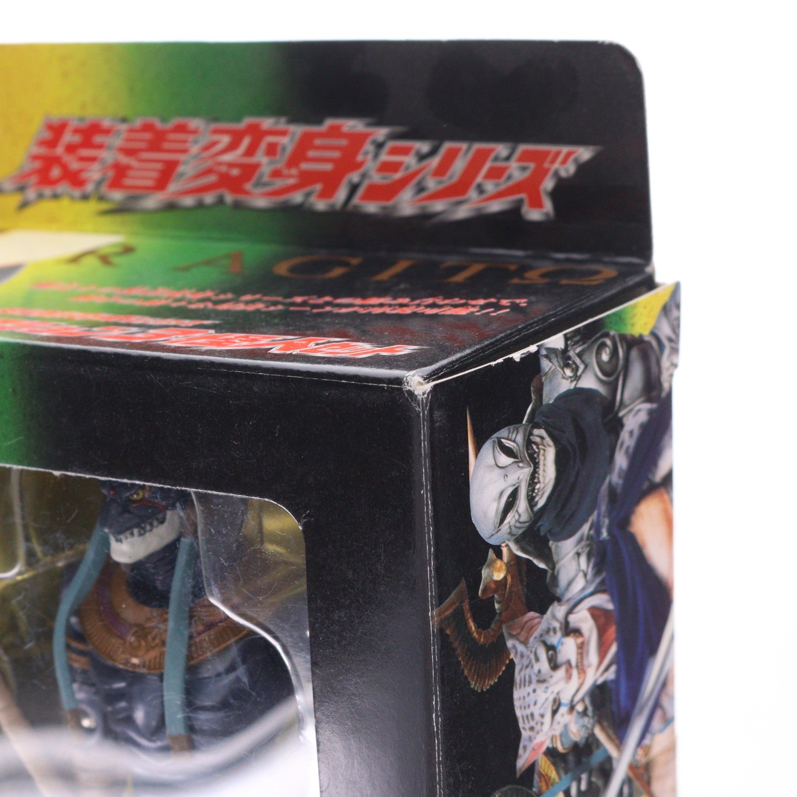 【中古即納】[TOY] 超合金 装着変身シリーズ アクション3怪人セット 仮面ライダーアギト 完成トイ バンダイ(20010630)