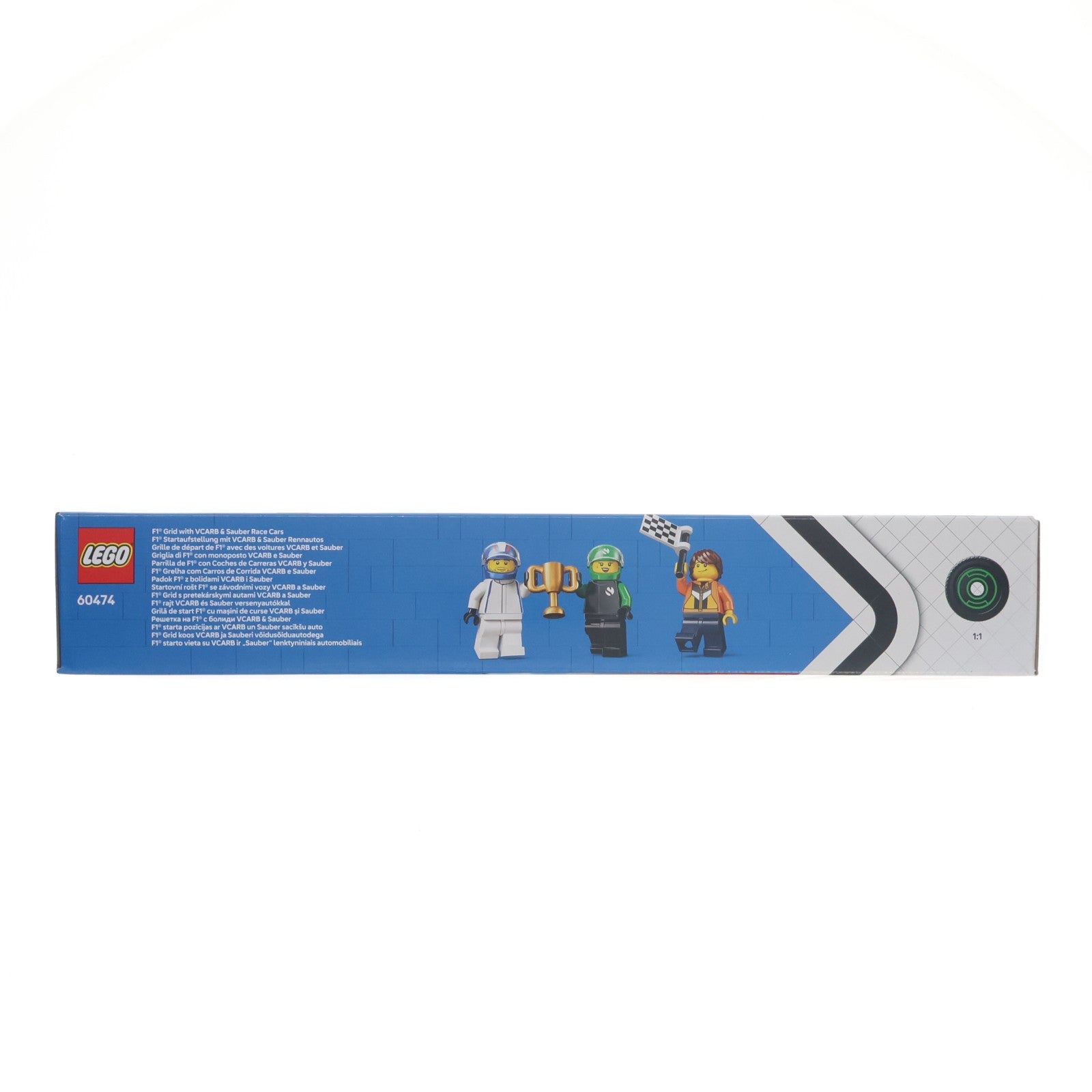 【中古即納】[TOY] オンライン限定 LEGO CiTY(レゴ シティ) 60474 F1Rグリッドと VCARB & Sauber レースカー 組立トイ LEGO(レゴ)(20230630)