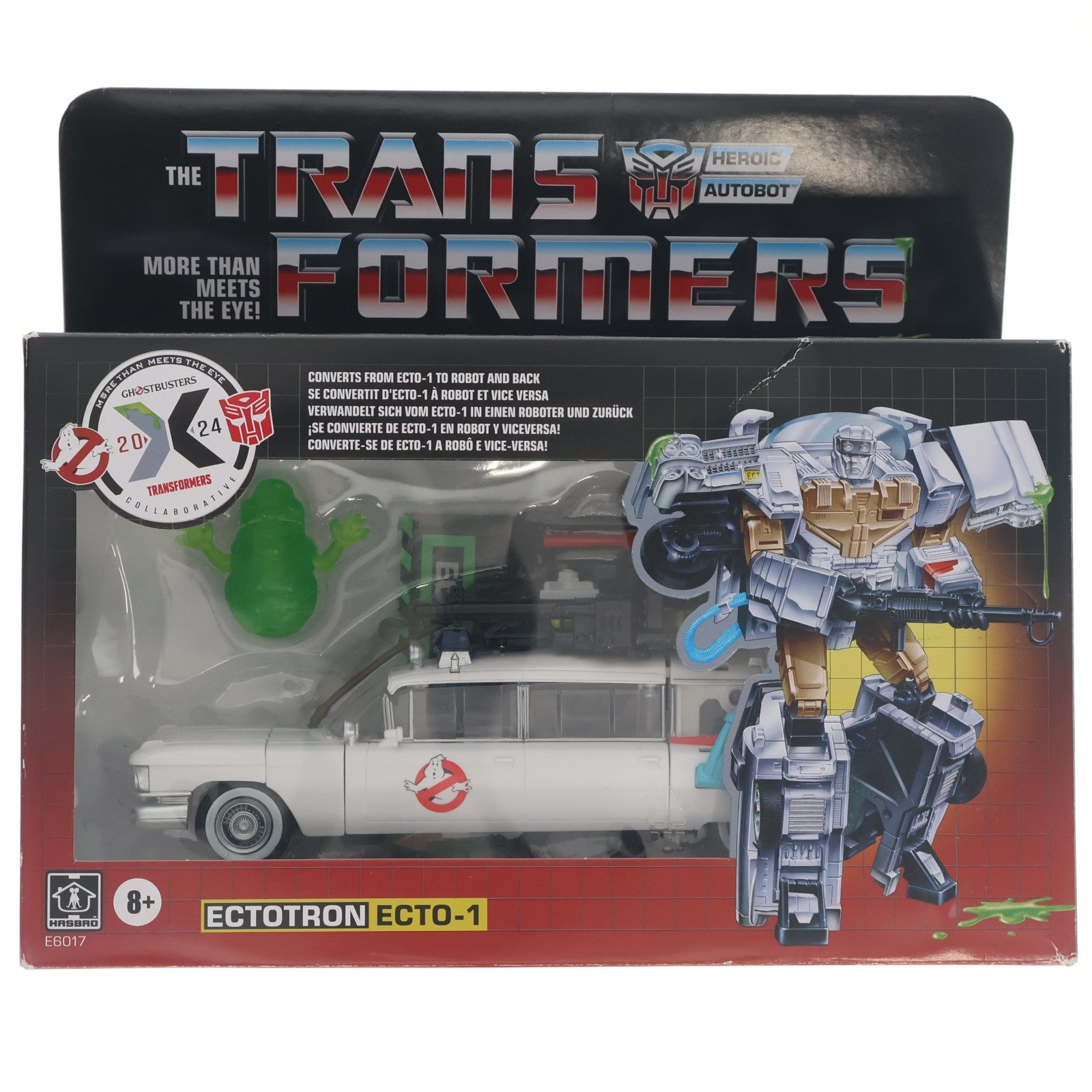 【中古即納】[TOY] ECTOTRON ECTO-1(エクトトロン エクト-1) ゴーストバスターズ×トランスフォーマー コラボレーティブ 2024 完成トイ(E6017) ハズブロ(20241231)