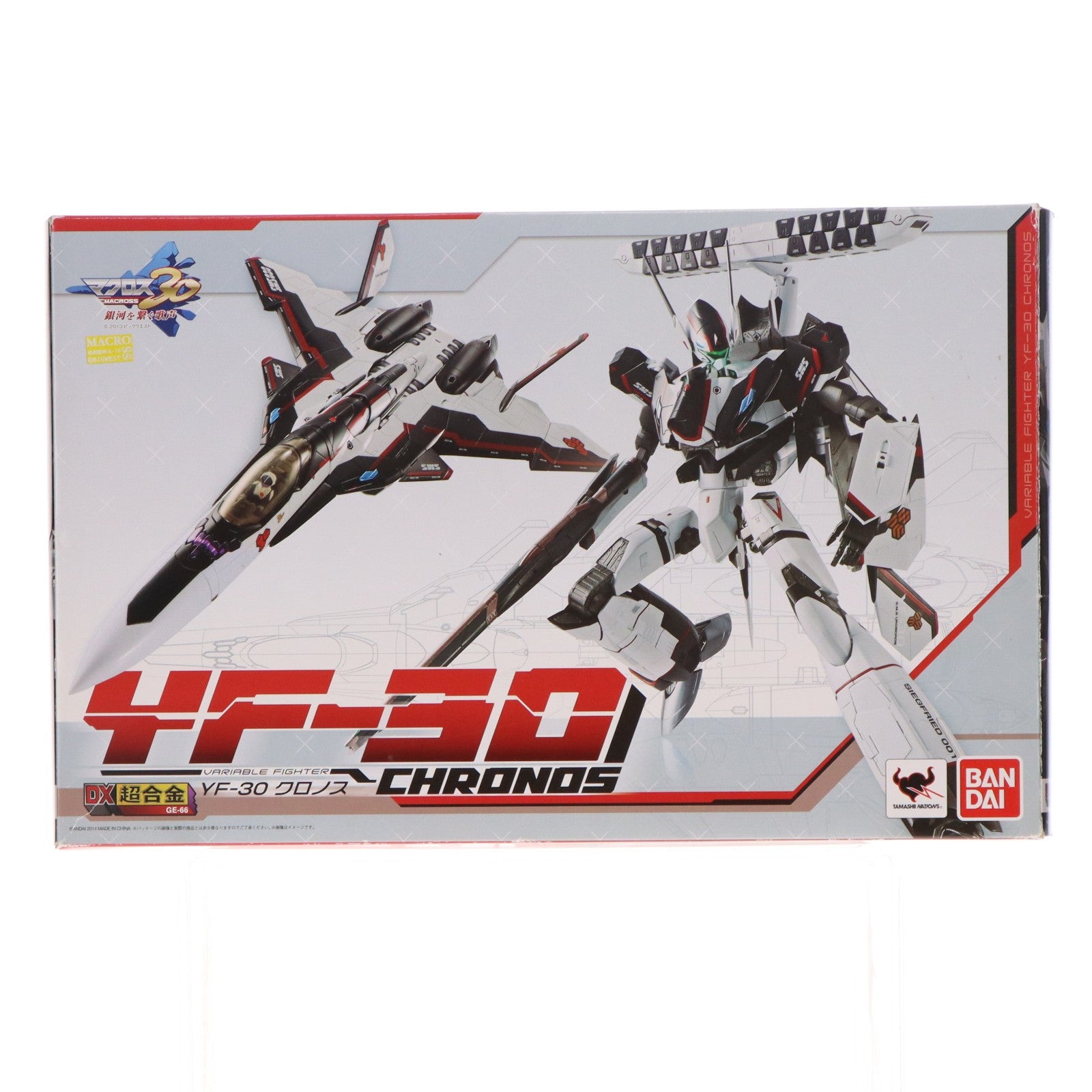 【中古即納】[TOY] DX超合金 YF-30 クロノス マクロス30 銀河を繋ぐ歌声 完成トイ バンダイ(20140809)