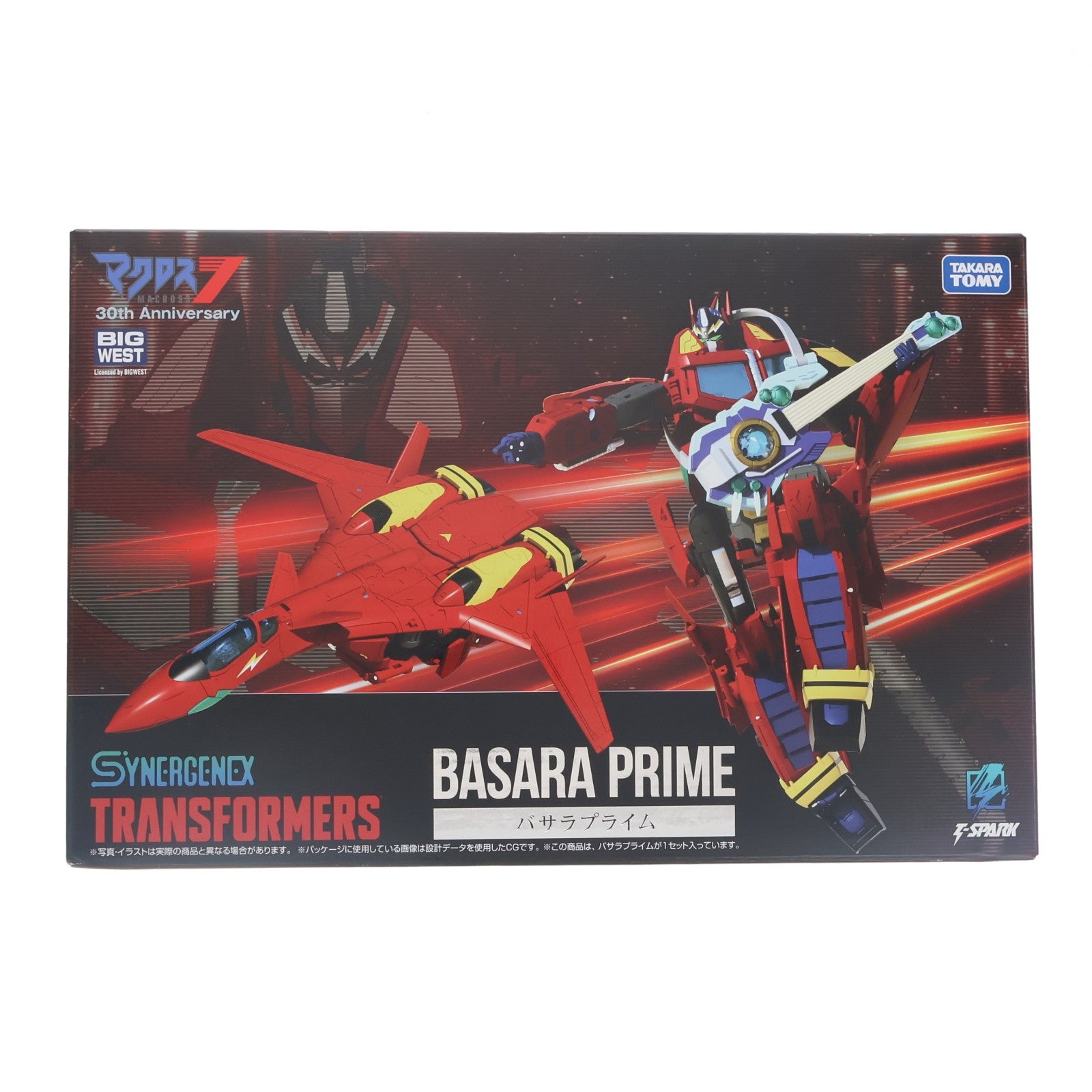 【中古即納】[TOY] T-SPARK シナジネクス トランスフォーマー/マクロス7 バサラプライム マクロス7×トランスフォーマー完成トイ タカラトミー(20260328)