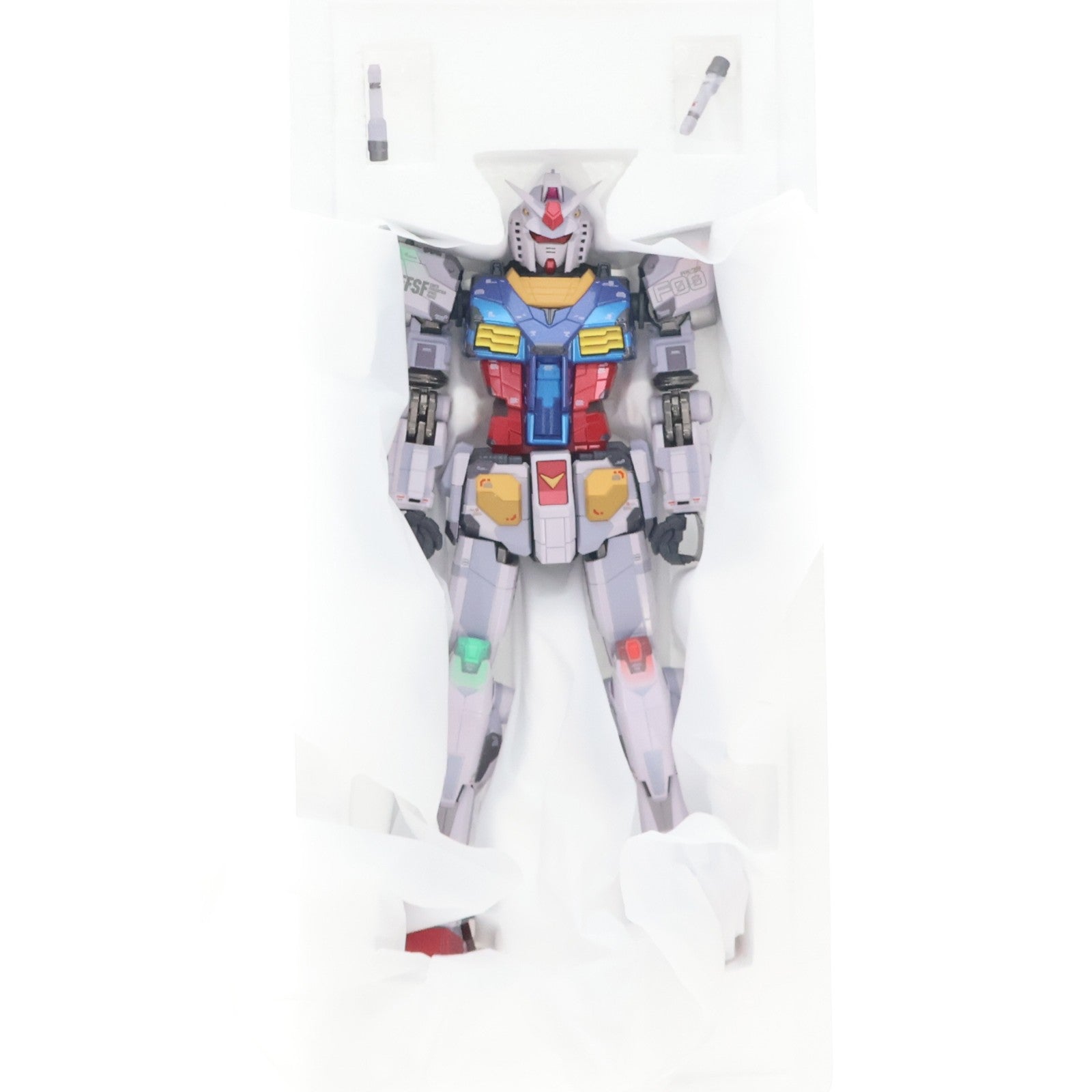 【中古即納】[TOY] 超合金×GUNDAM FACTORY YOKOHAMA RX-78F00 GUNDAM -Night illuminated ver.- 機動戦士ガンダム 完成トイ プレミアムバンダイ&GUNDAM FACTORY YOKOHAMA限定 バンダイスピリッツ(20220331)