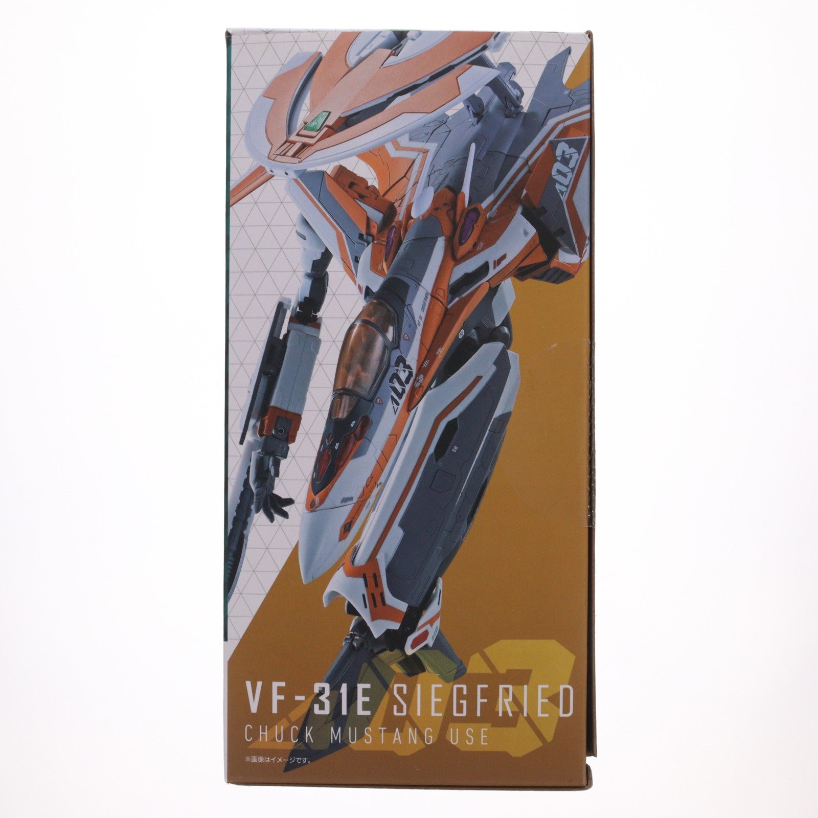 【中古即納】[TOY] DX超合金 VF-31E ジークフリード(チャック・マスタング機) マクロスΔ(デルタ) 完成トイ バンダイスピリッツ(20190720)