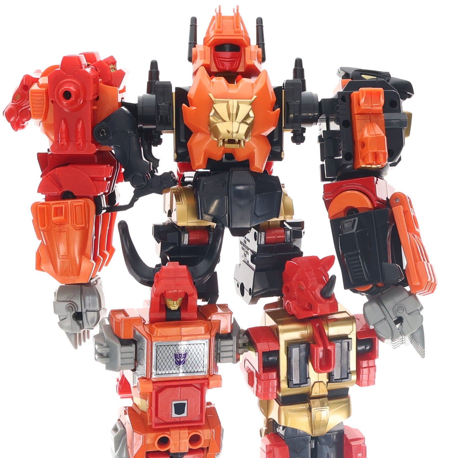 【中古即納】[TOY] トランスフォーマー 生誕20周年記念 D-78 アニマトロン/巨重合体兵 プレダキング 復刻版 完成トイ タカラ(20041209)