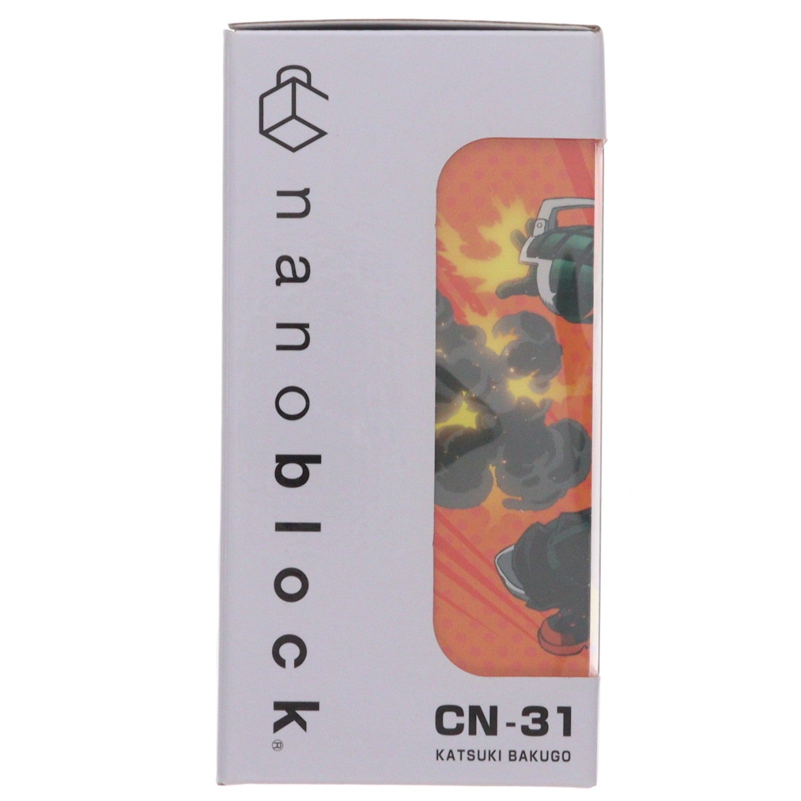 【中古即納】[TOY] nanoblock(ナノブロック) キャラナノ CN-31 爆豪勝己(ばくごうかつき) 僕のヒーローアカデミア 組立トイ カワダ(20201120)