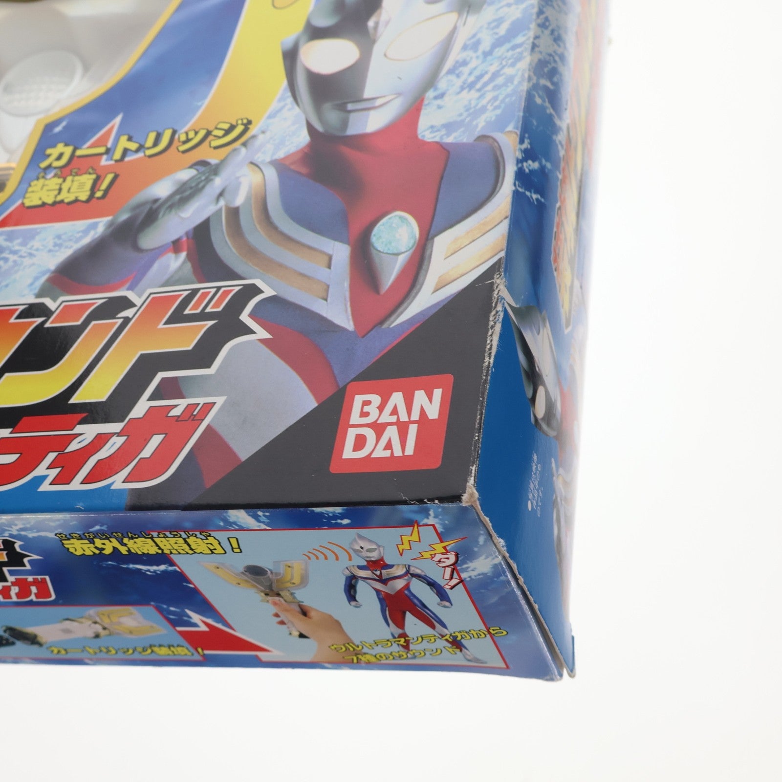 【中古即納】[TOY] 装填トリプルサウンド ウルトラマンティガ 完成トイ バンダイ(20001130)