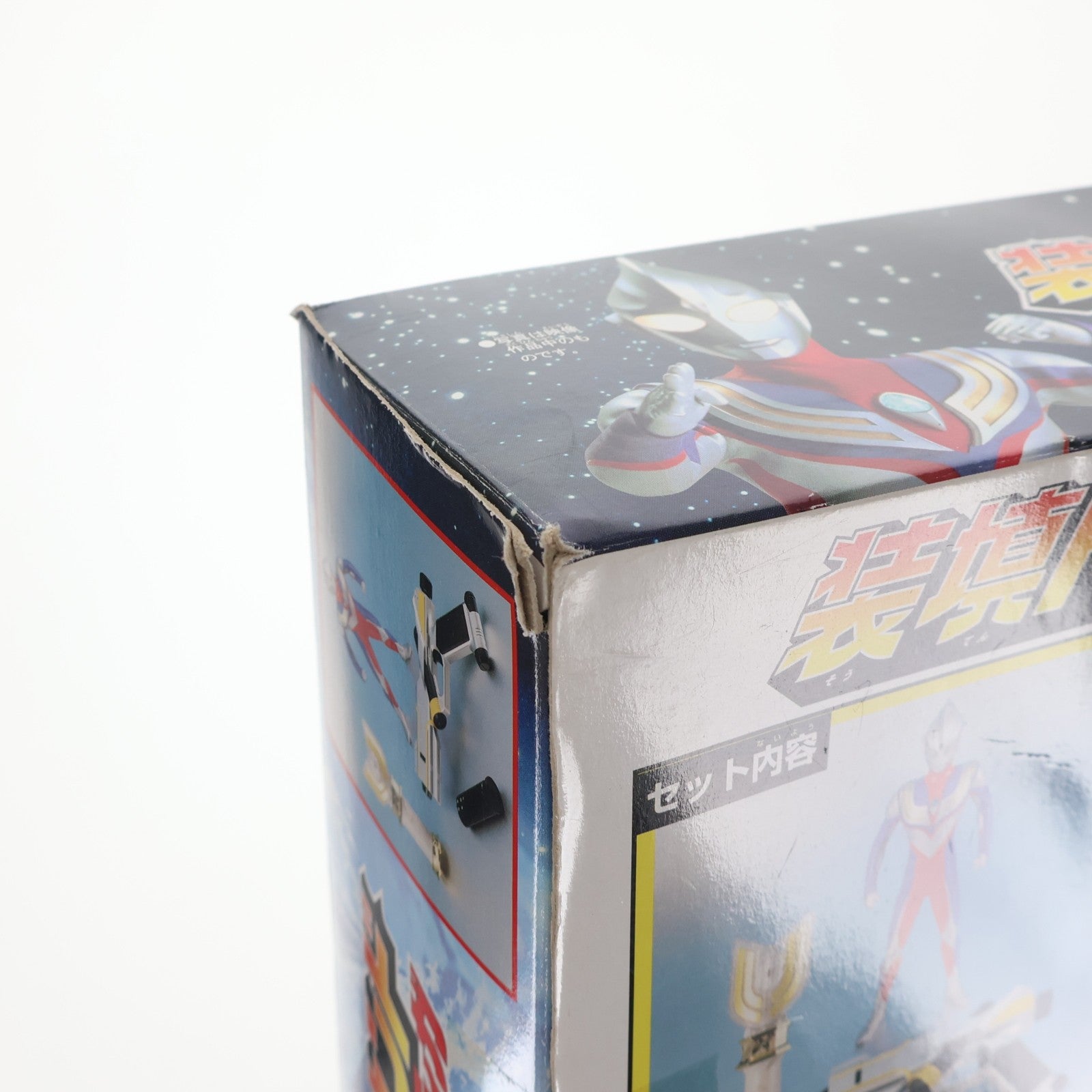 【中古即納】[TOY] 装填トリプルサウンド ウルトラマンティガ 完成トイ バンダイ(20001130)