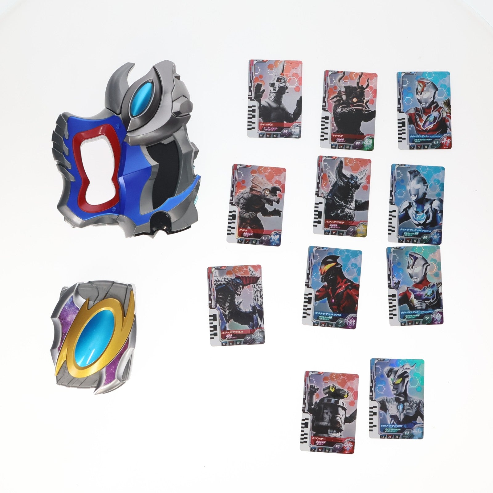 【中古即納】[TOY] ウルトラマンデッカー DX最強なりきりセット 完成トイ バンダイ(20220709)
