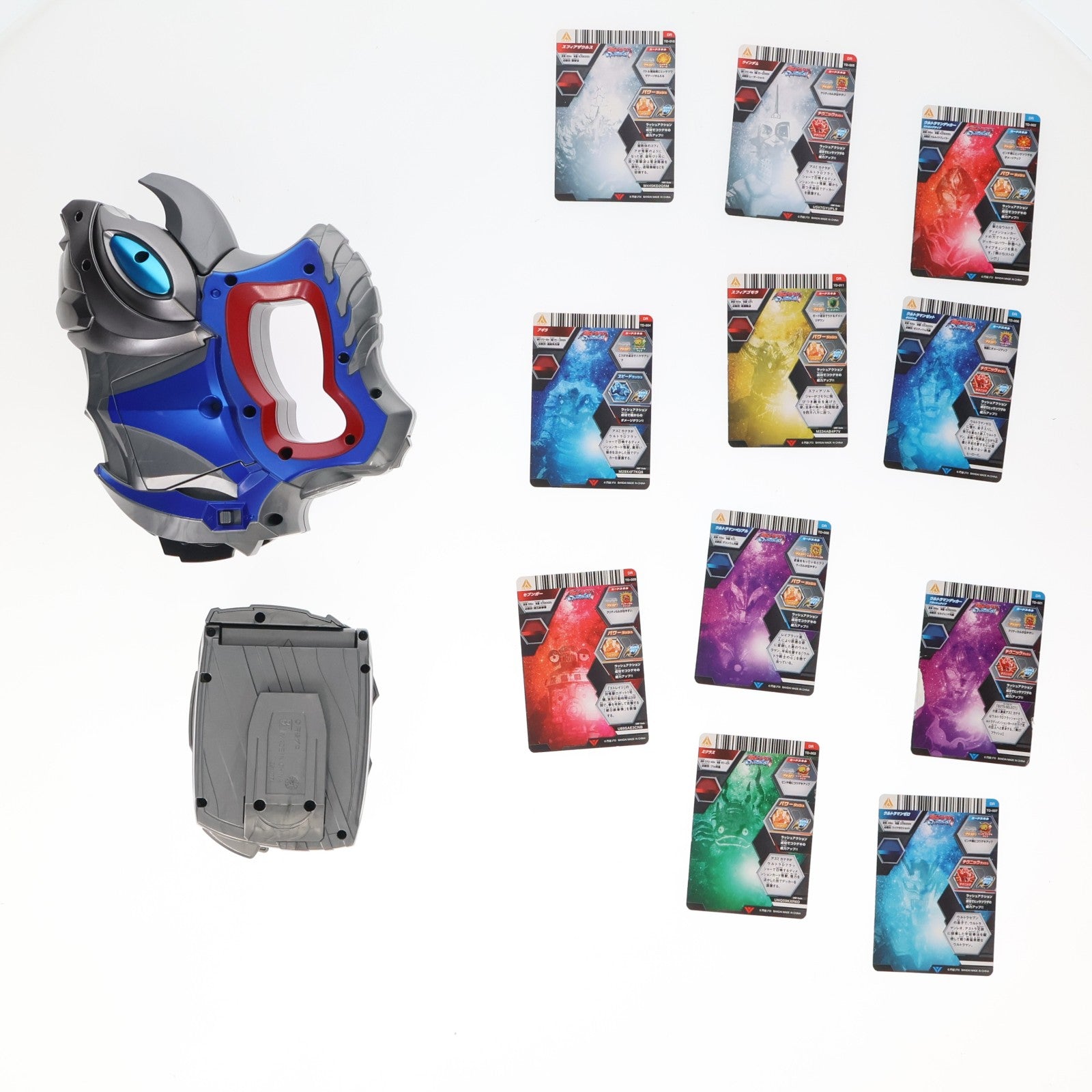 【中古即納】[TOY] ウルトラマンデッカー DX最強なりきりセット 完成トイ バンダイ(20220709)