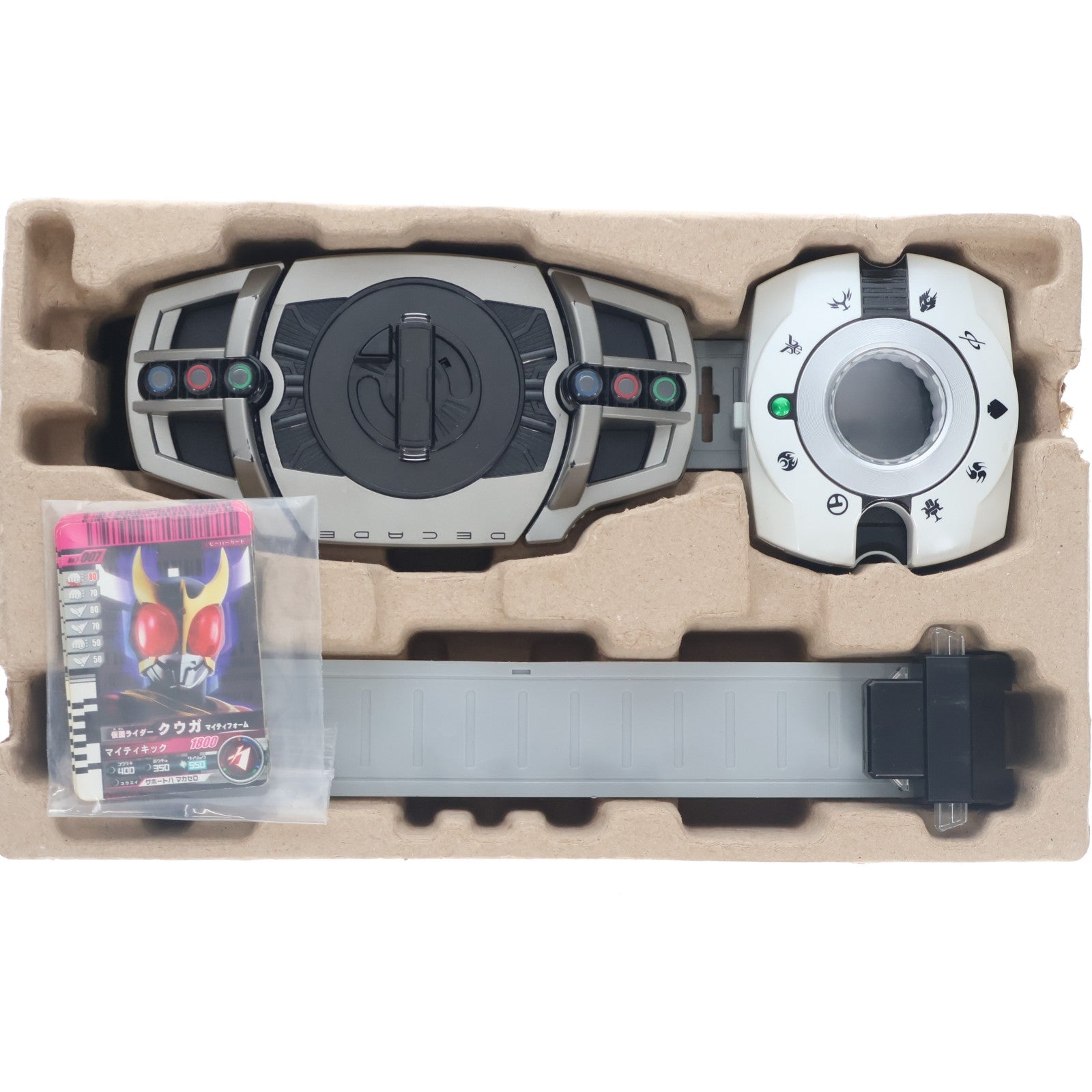 【中古即納】[TOY] 変身ベルト DXディケイドライバー 仮面ライダーディケイド 完成トイ バンダイ(20090124)
