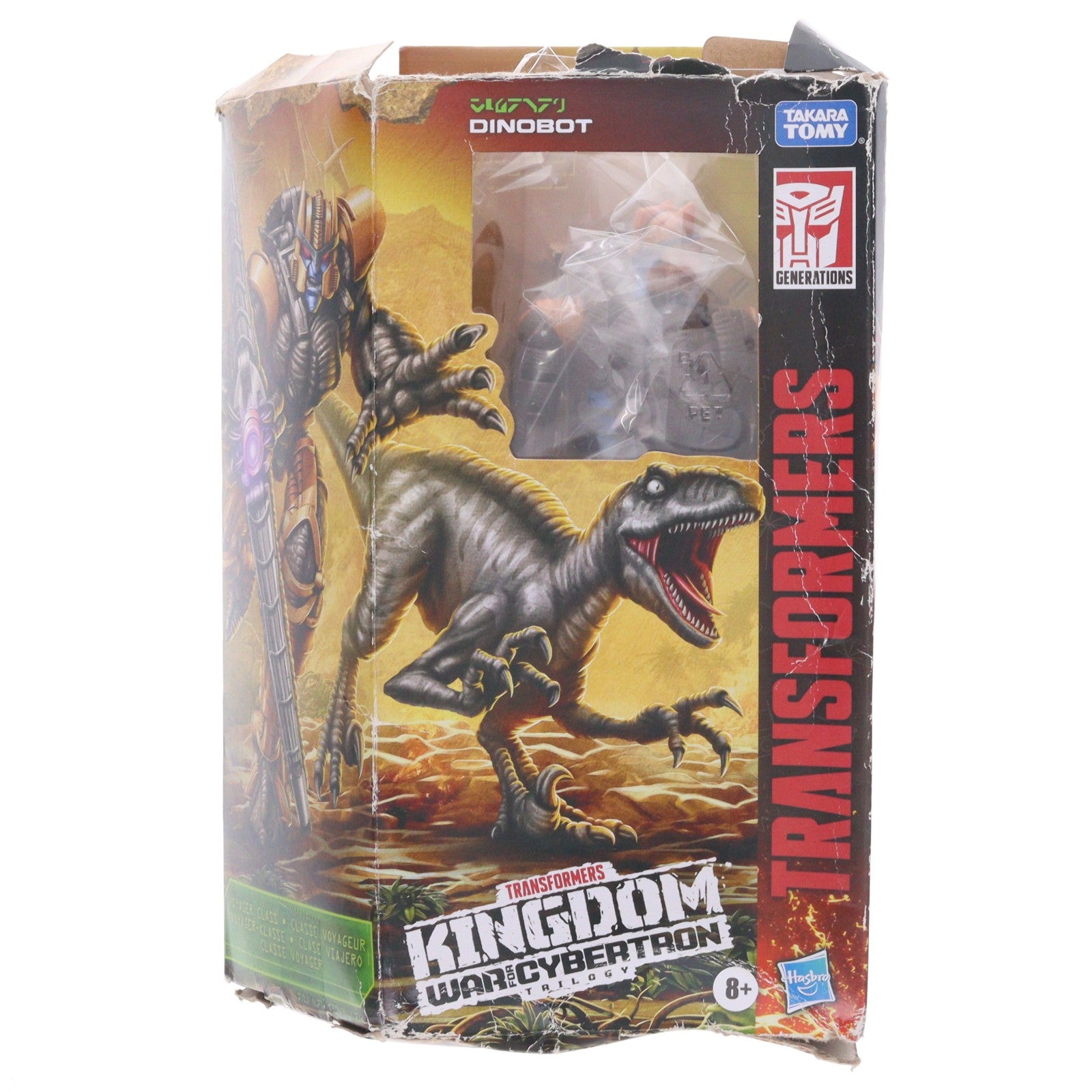 【中古即納】[TOY] トランスフォーマー ウォーフォーサイバトロン/キングダム WFC-K18 DINOBOT(ダイノボット) TFジェネレーションズ ボイジャークラス 完成トイ ハズブロ(20210401)