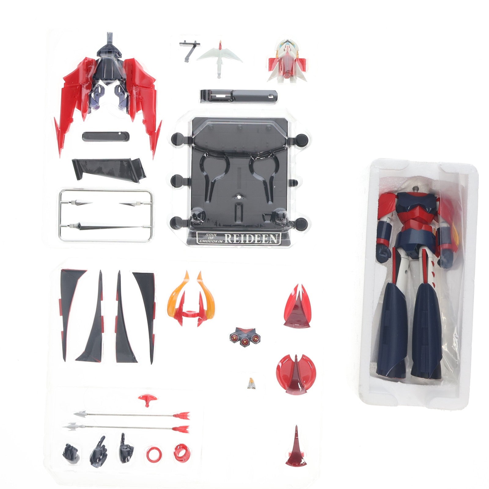 【中古即納】[TOY] 超合金魂 GX-41S 勇者ライディーン DXフェードインセット 完成トイ バンダイ(20080426)